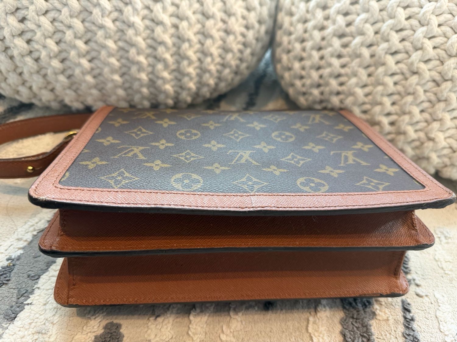 Louis Vuitton Monogram Vintage Raspail Hobo Shoulder