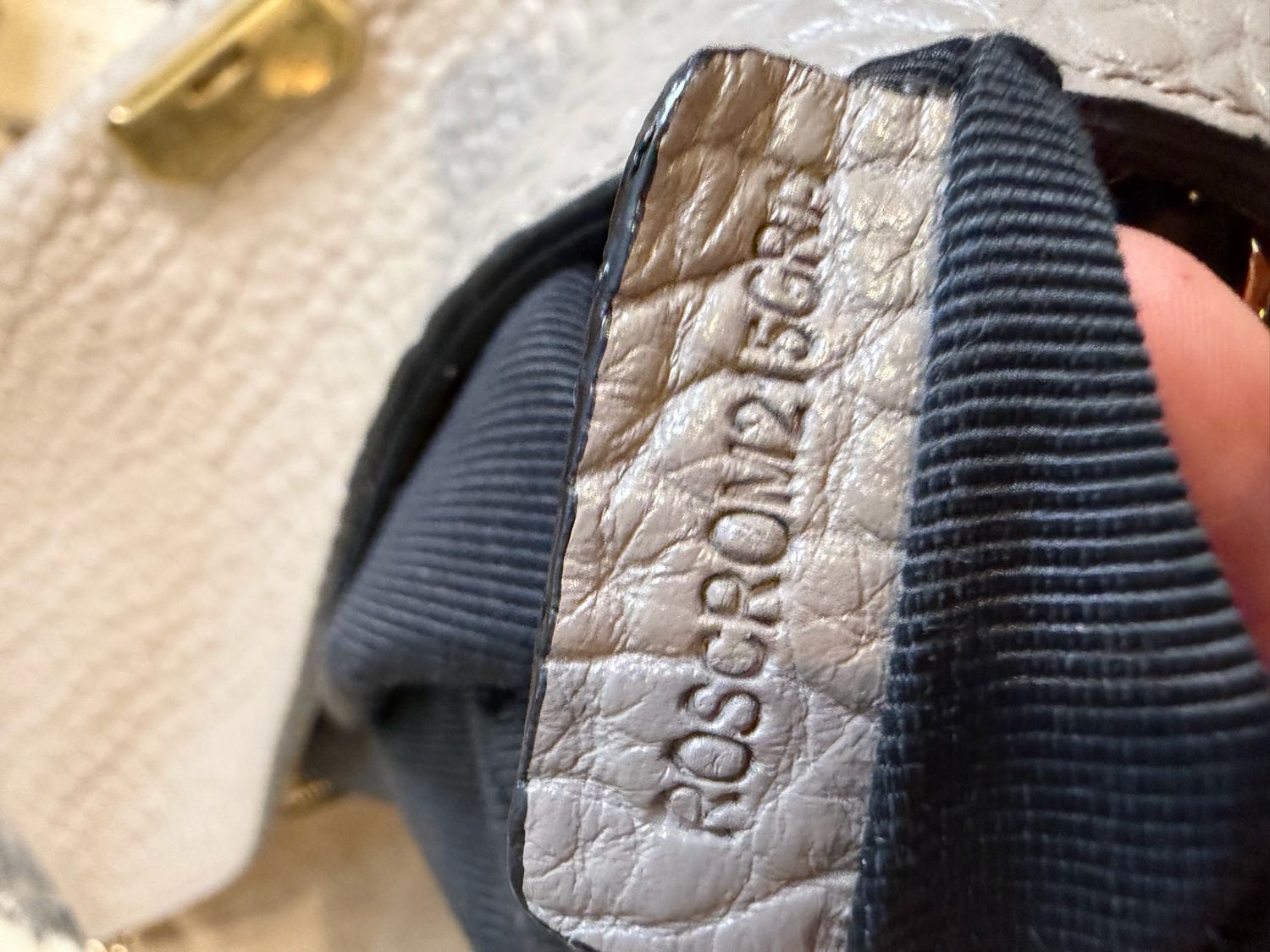 Burberry Mildenhall Sling Crossbody Grainy Leather