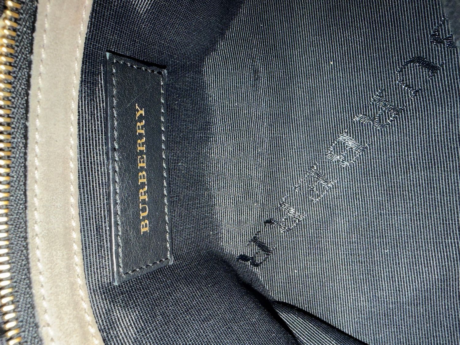 Burberry Mildenhall Sling Crossbody Grainy Leather