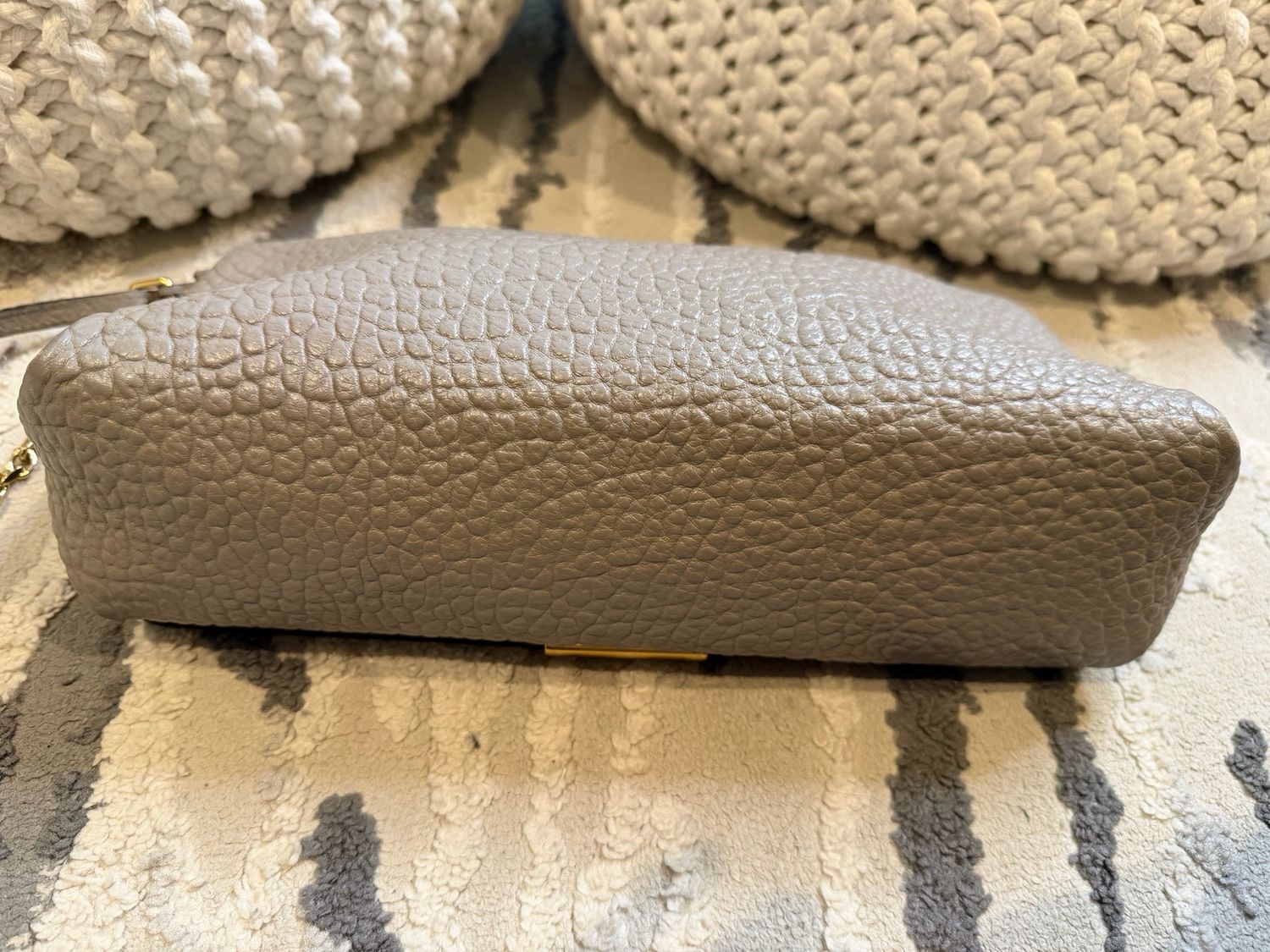 Burberry Mildenhall Sling Crossbody Grainy Leather