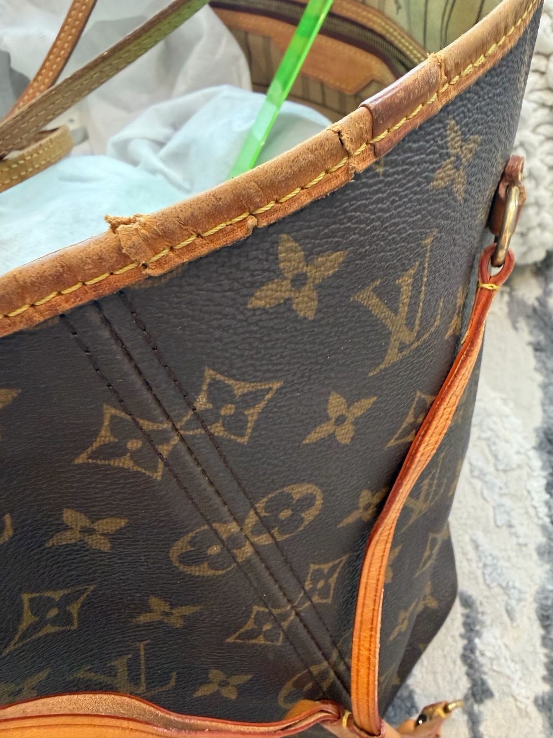 Louis Vuitton Monogram Neverfull Gm Tote Shoulder Project