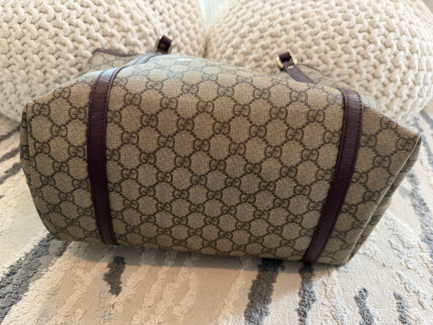 Gucci Monogram Supreme Joy Tote