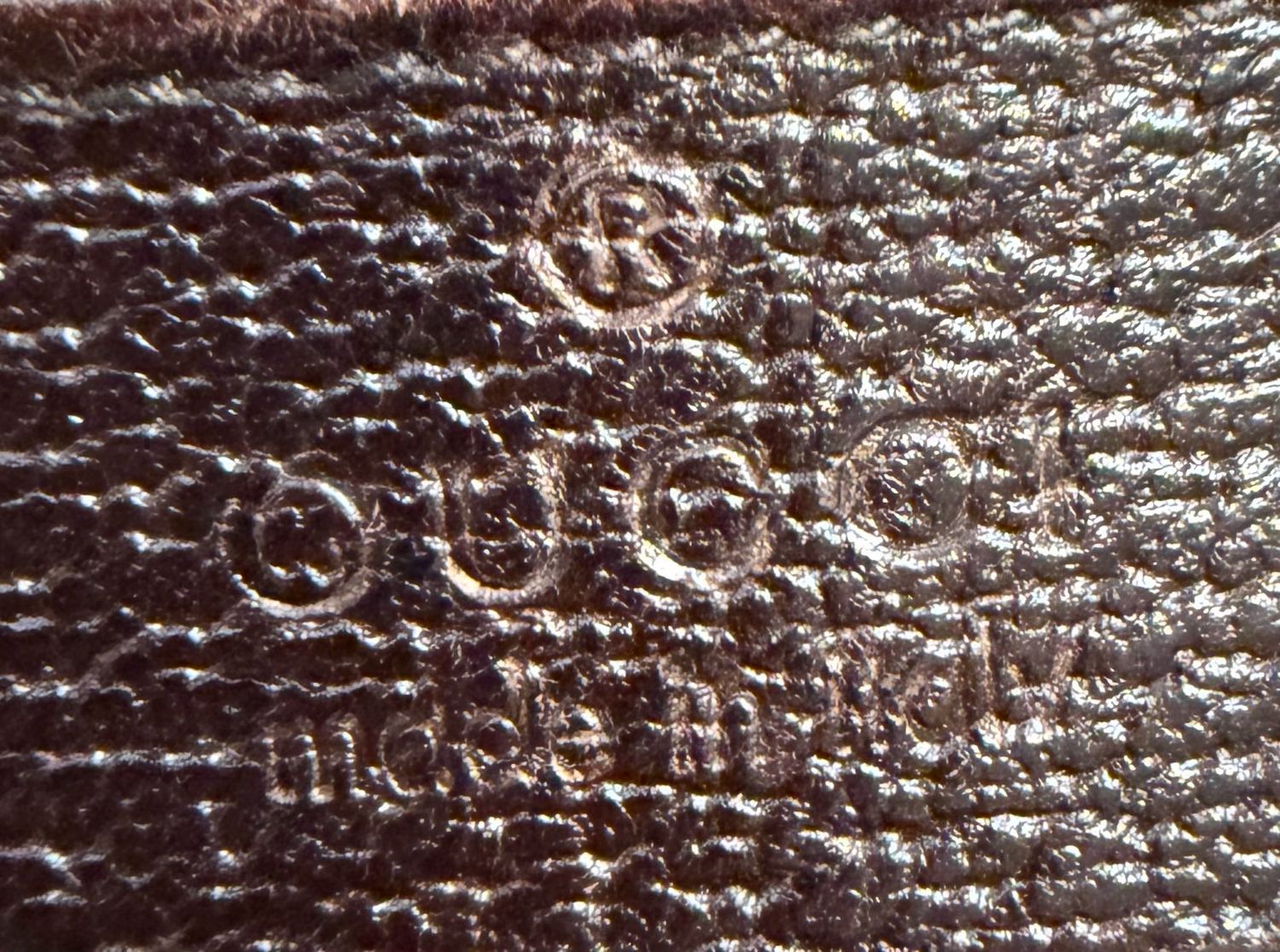 Gucci Monogram Canvas Web Strap Tote Shoulder Bag