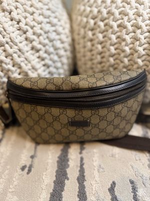 Gucci Monogram Supreme Waist Bag Belt Bag