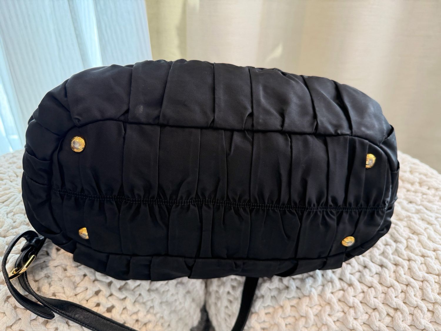 Prada Nylon Tessuto Gaufre Crossbody Messenger