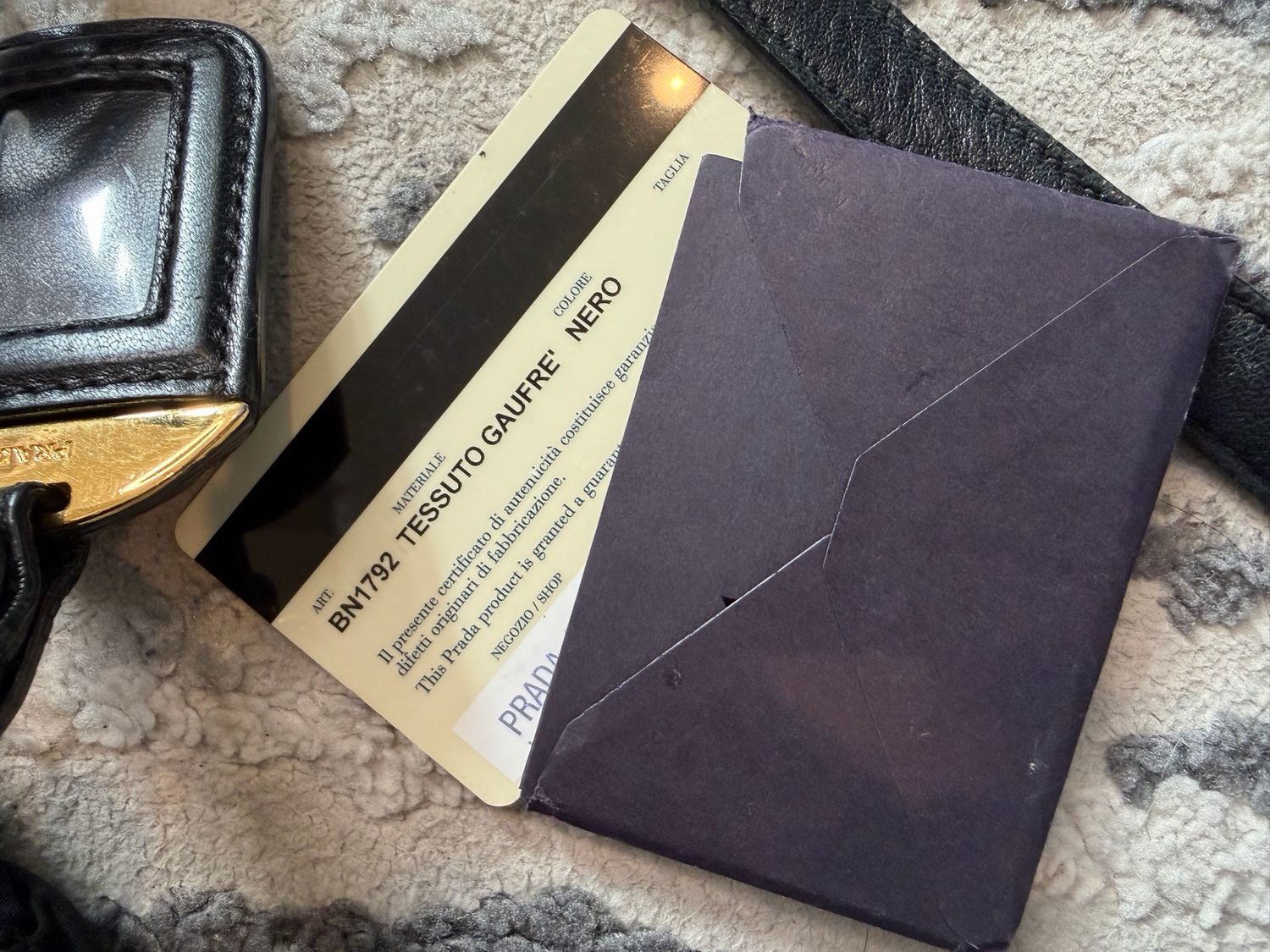 Prada Nylon Tessuto Gaufre Crossbody Messenger