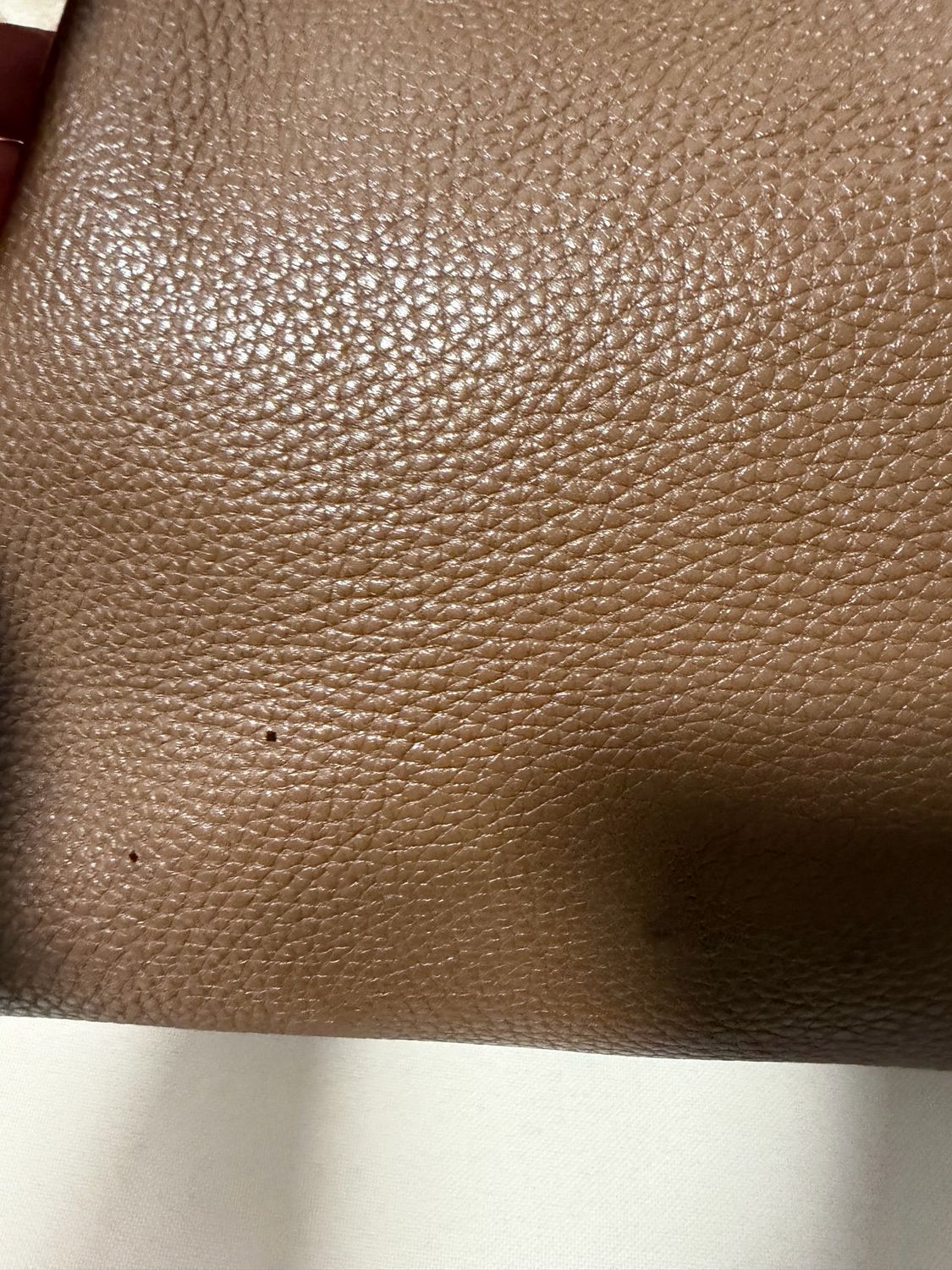 Gucci Soho Chain Tote Pebbled Calfskin Leather