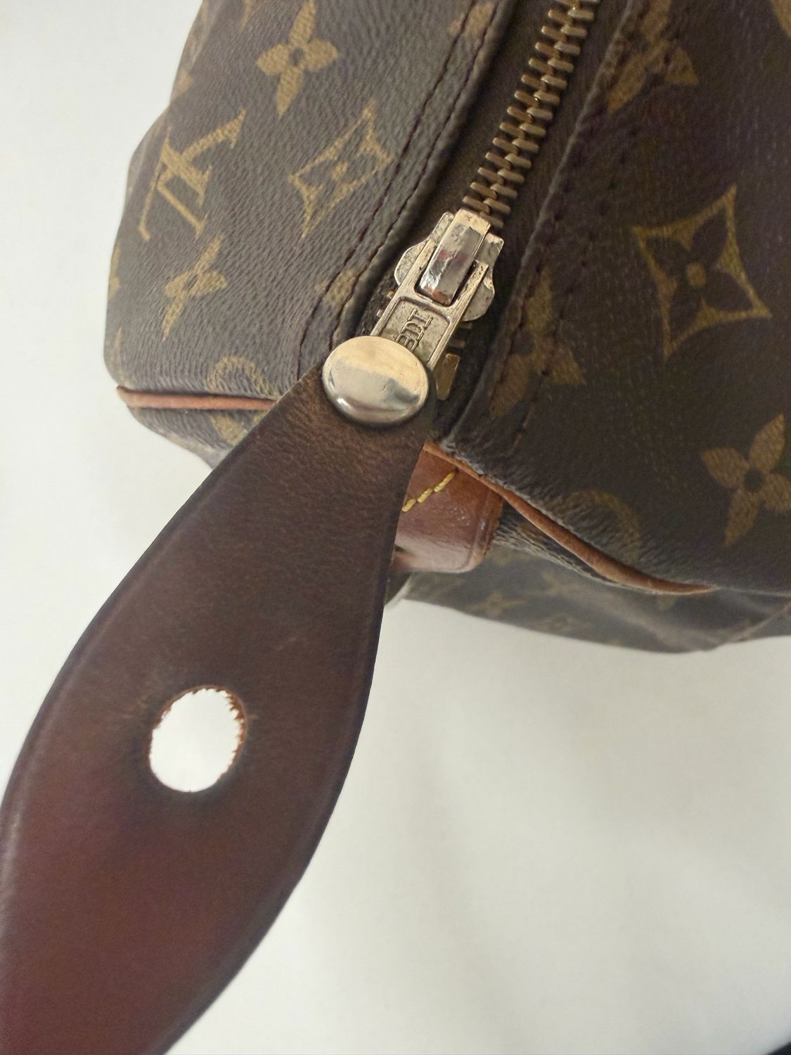 Louis Vuitton Speedy 30 Monogram Satchel Boston Top Handle