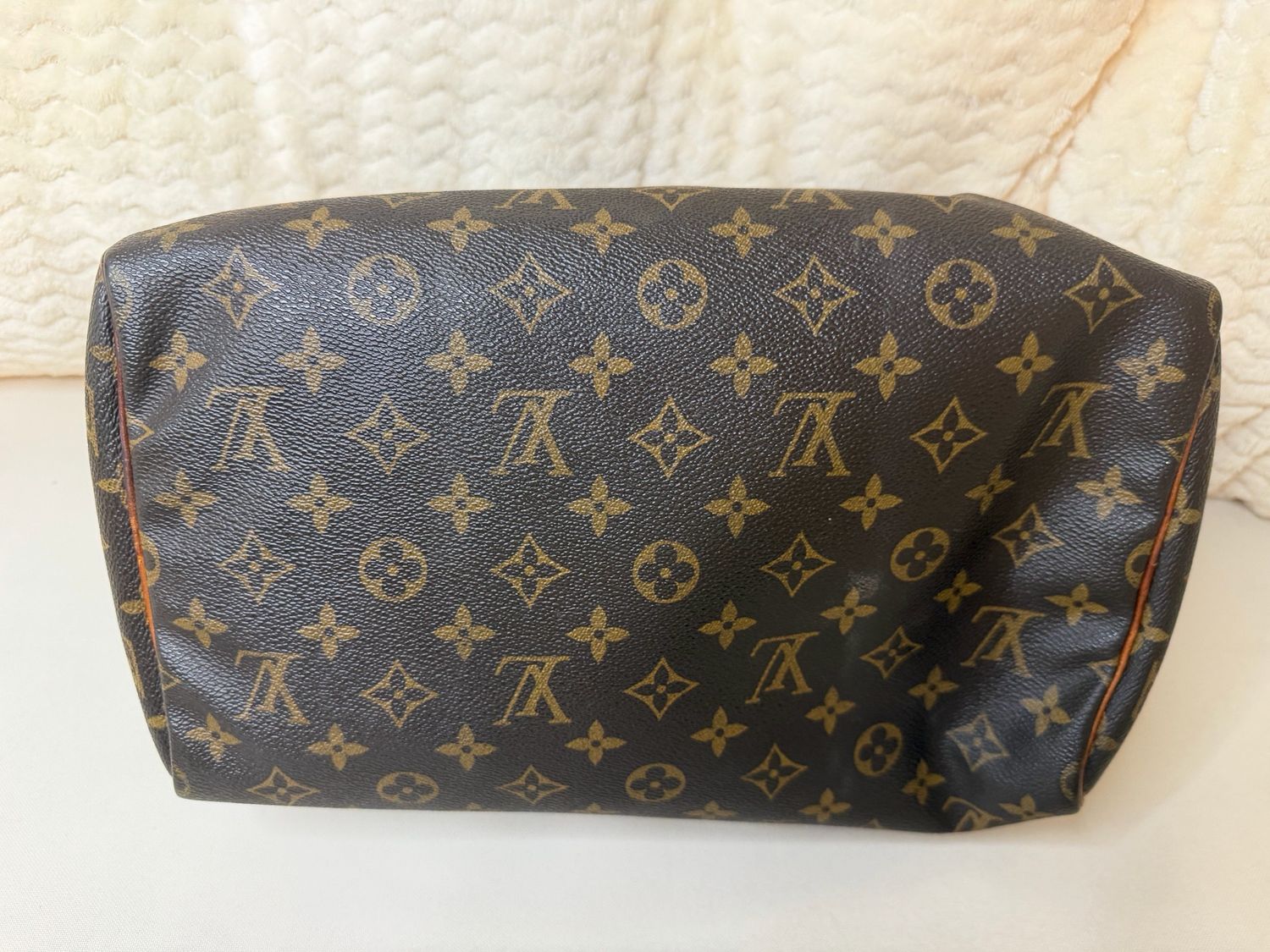 Louis Vuitton Speedy 30 Monogram Satchel Boston Top Handle