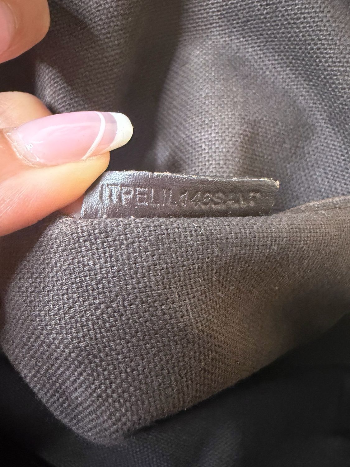 Burberry Haymarket Check Tote Top Handle Dome