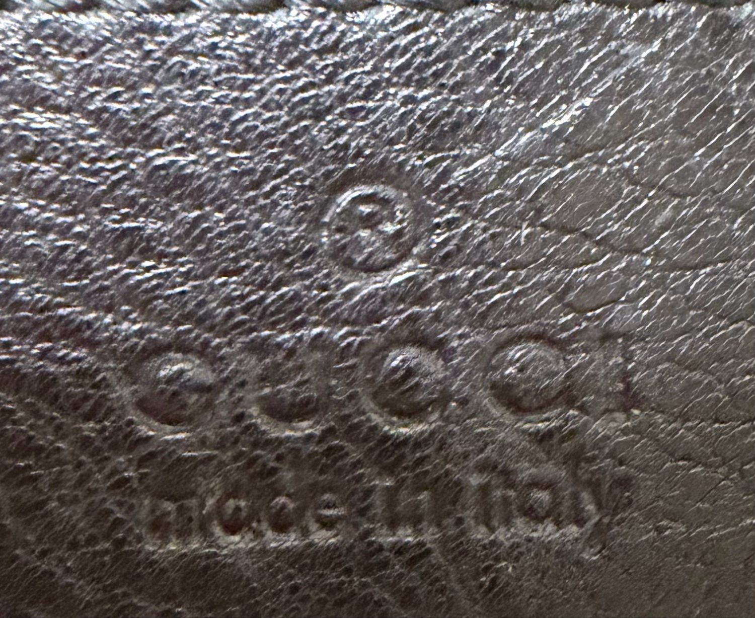 Gucci Pebbled Leather Tote Chain Strap