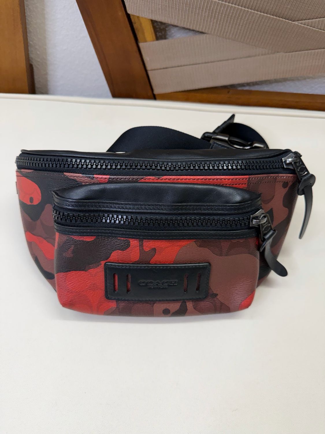 Coach Terrain Belt Bag Bum Bag Camo Print