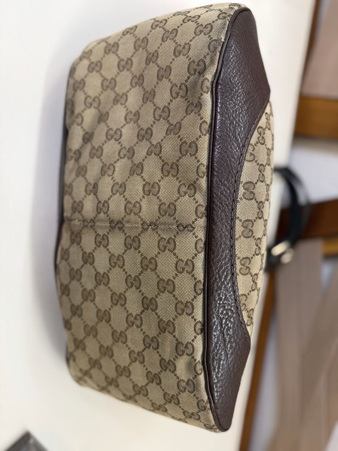 Gucci Monogram Canvas Hobo Shoulder Charlotte