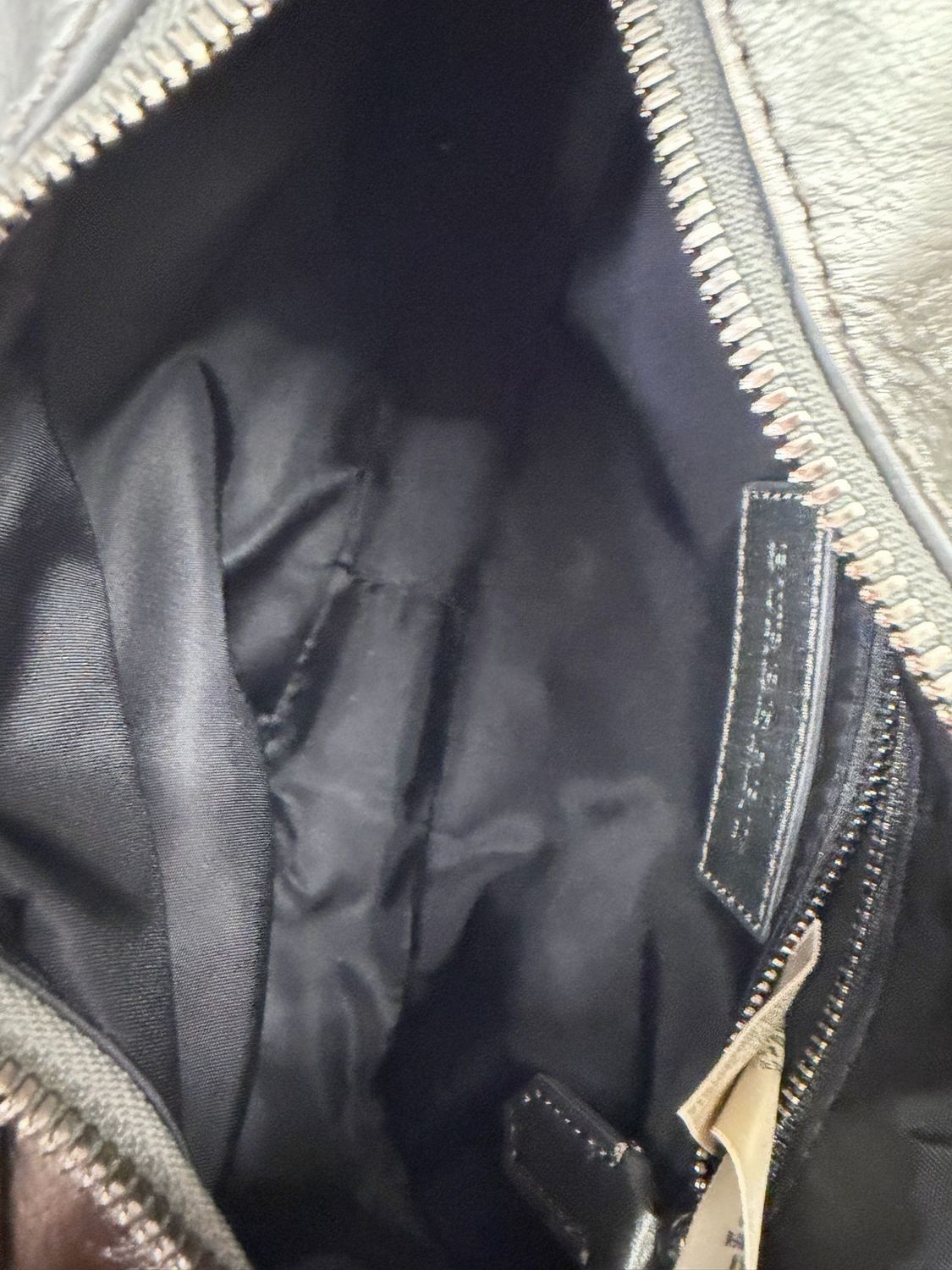 Burberry Shimmer Check Leather Trimmed Camera Bag Crossbody