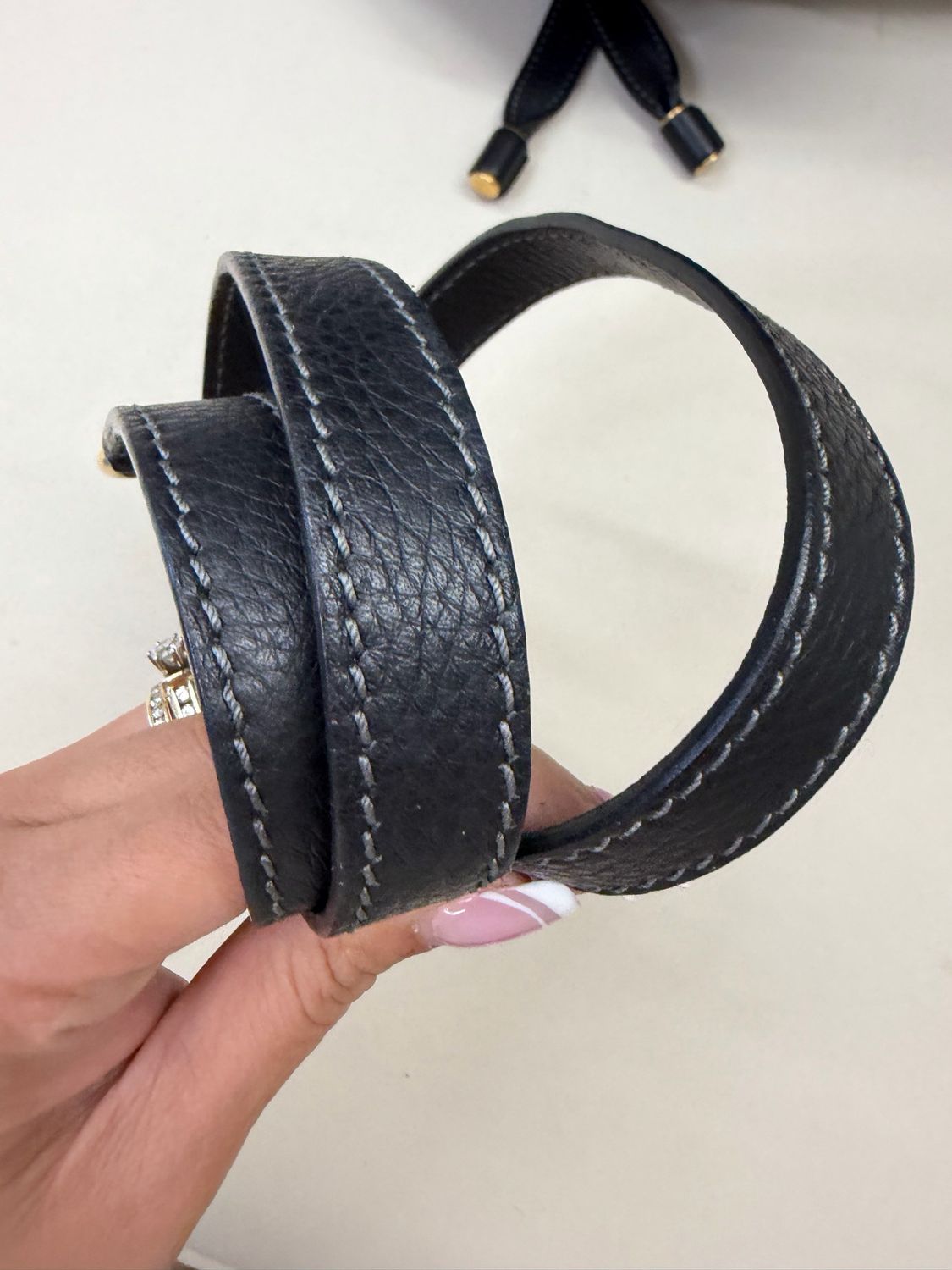 Chloe Marcie Saddle Two way Medium Crossbody Messenger