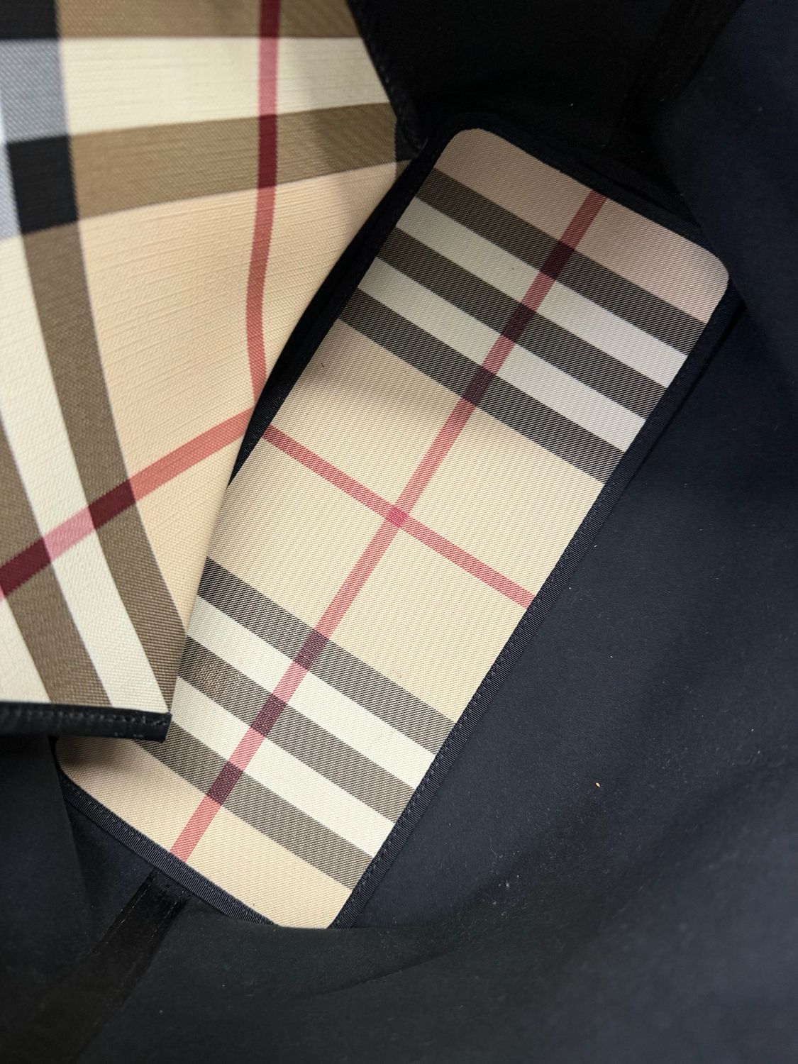 Burberry Nova Check Large Nicke Tote Shoulder