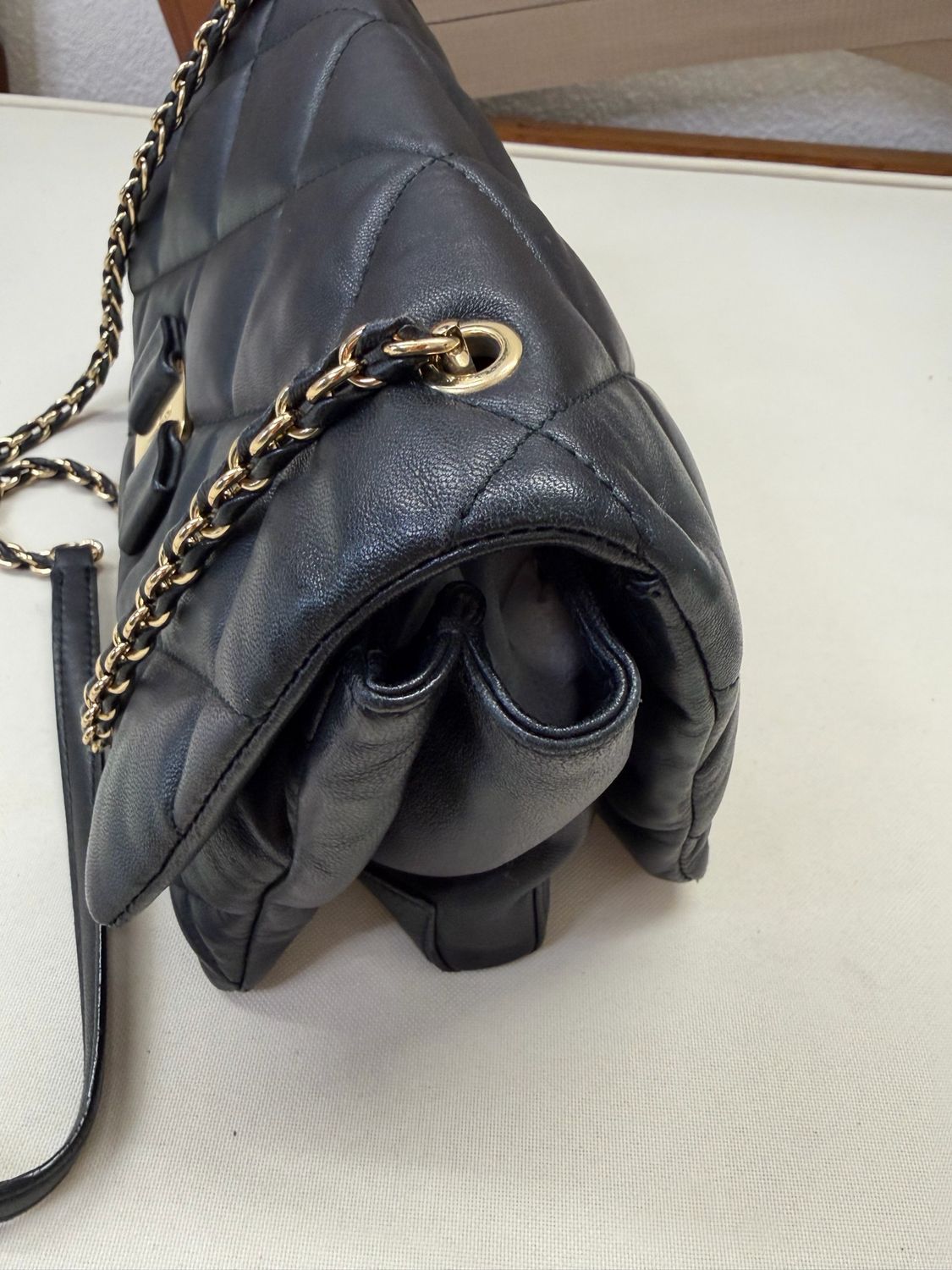 Salvatorre Ferragamo Flap Ginny Quilted