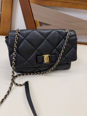 Salvatorre Ferragamo Flap Ginny Quilted