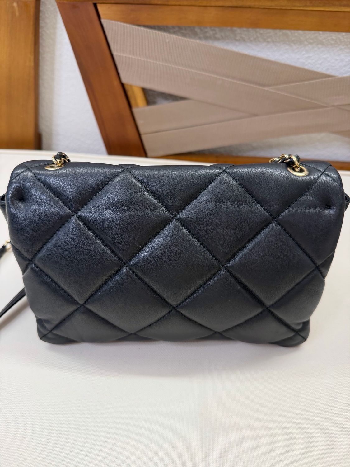 Salvatorre Ferragamo Flap Ginny Quilted