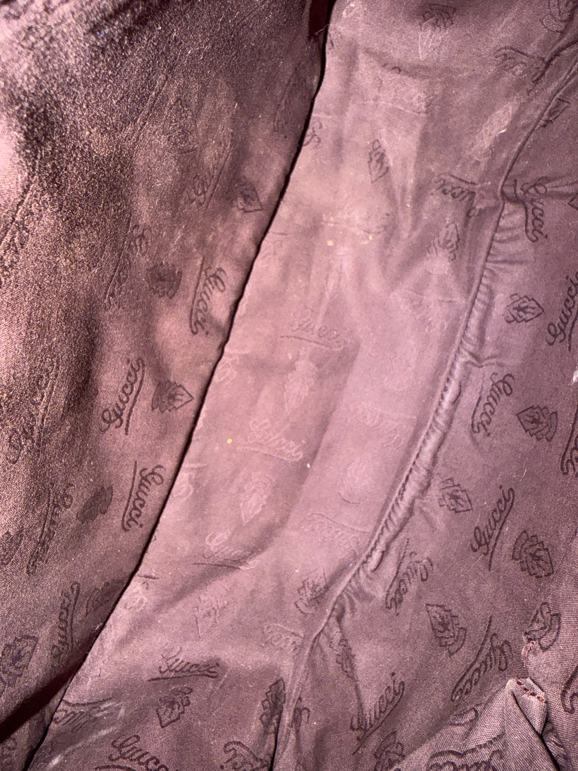 Gucci Imprime Double Flap Messenger Crossbody