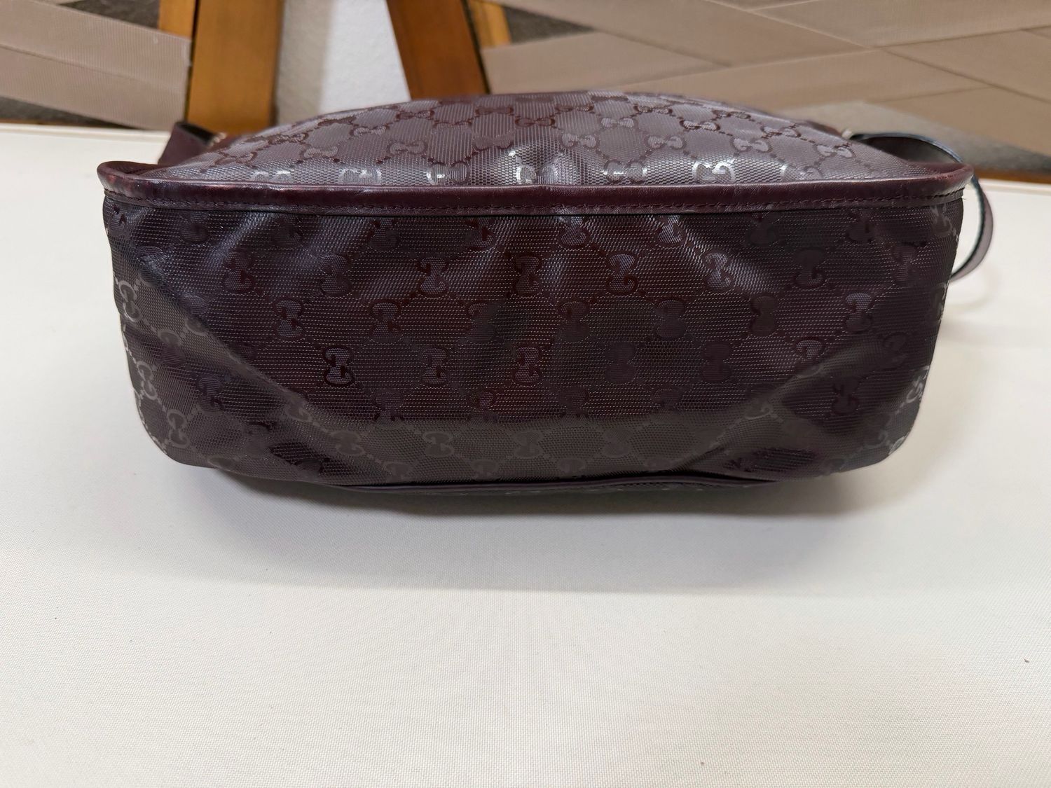 Gucci Imprime Double Flap Messenger Crossbody