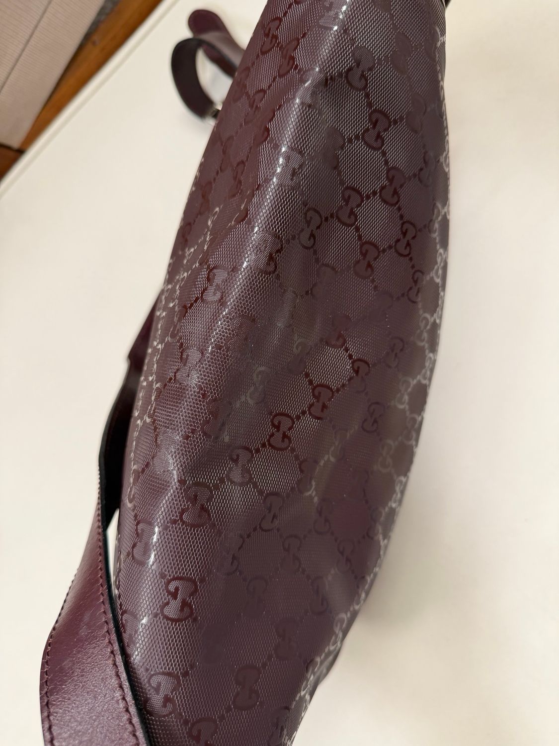 Gucci Imprime Double Flap Messenger Crossbody