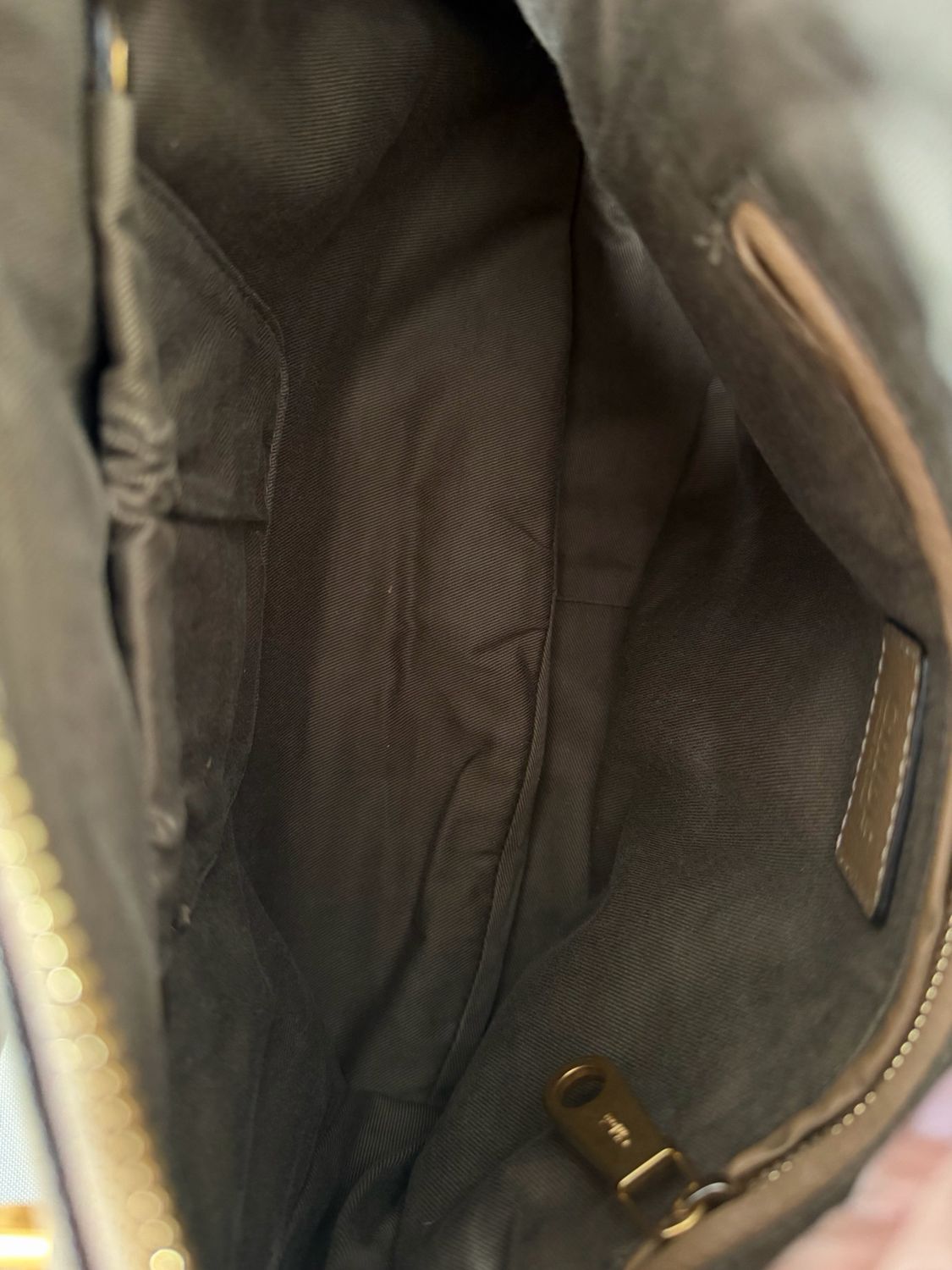 Chloe Marcie Saddle Medium Double Carry Sling Crossbody