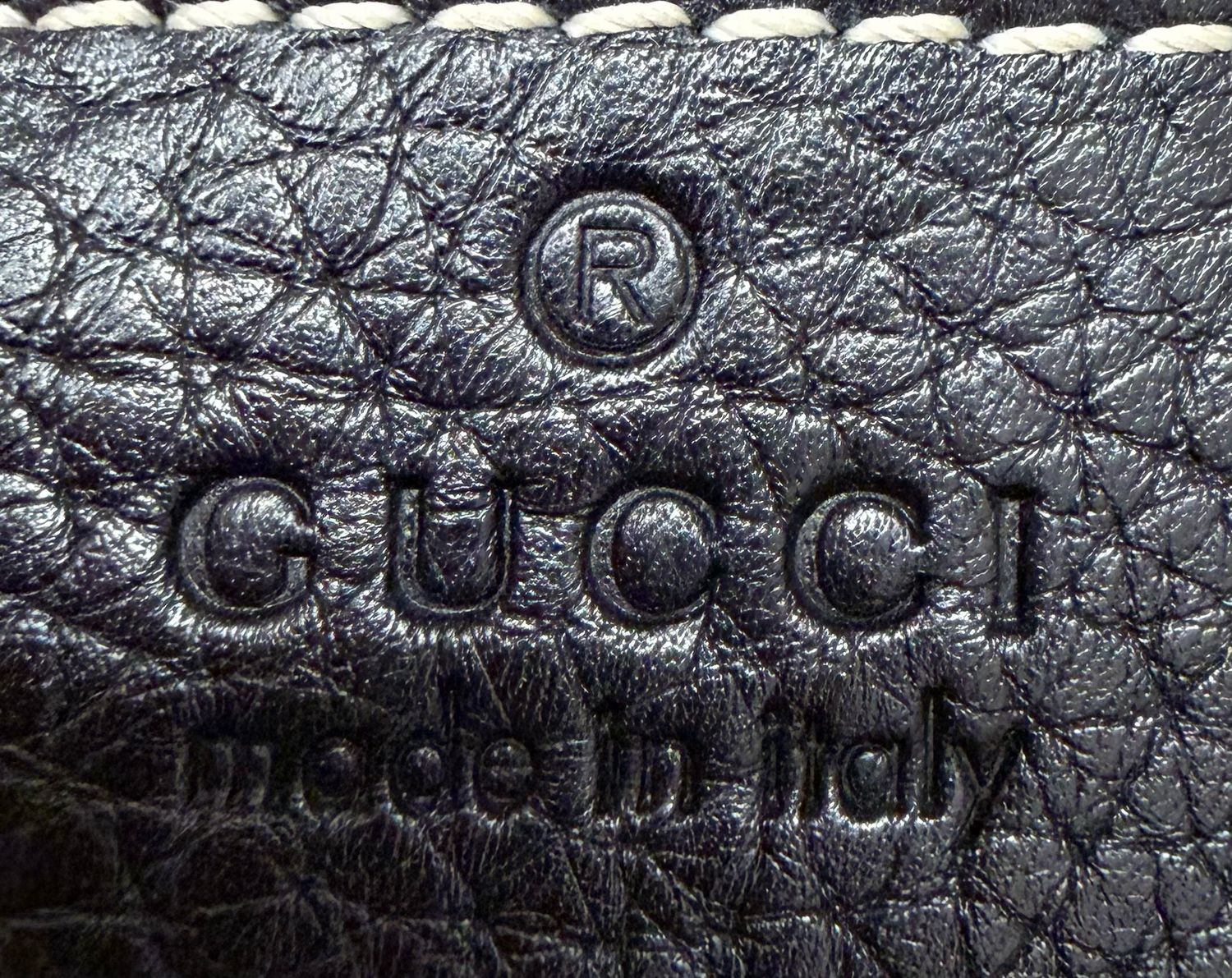 Gucci Pebbled Leather Soho Disco Camera Bag Sling Crossbody