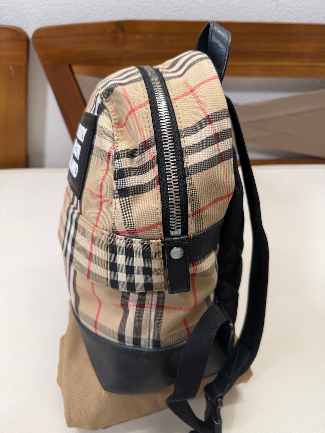 Burberry Nova Check Backpack Nico