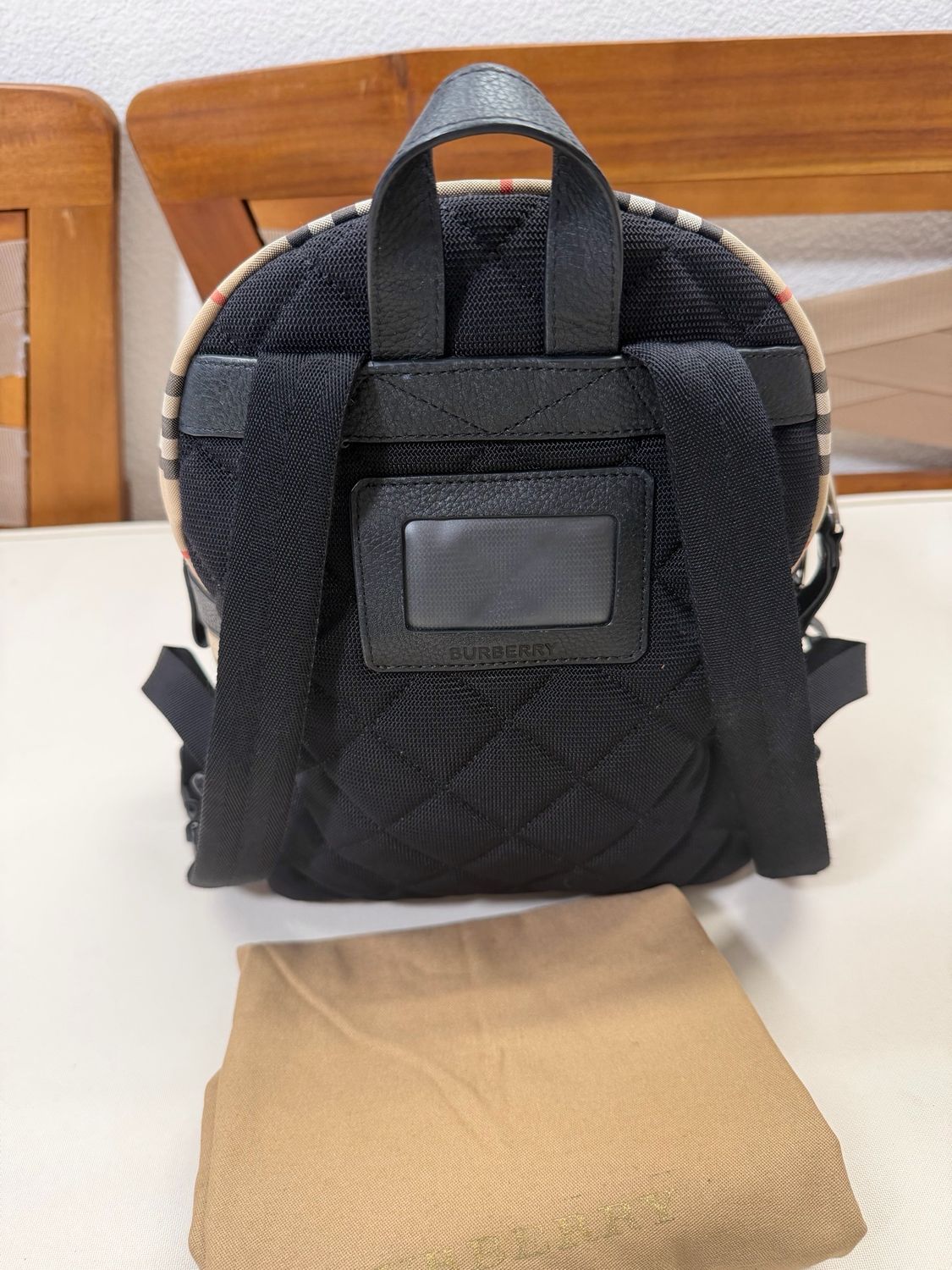 Burberry Nova Check Backpack Nico