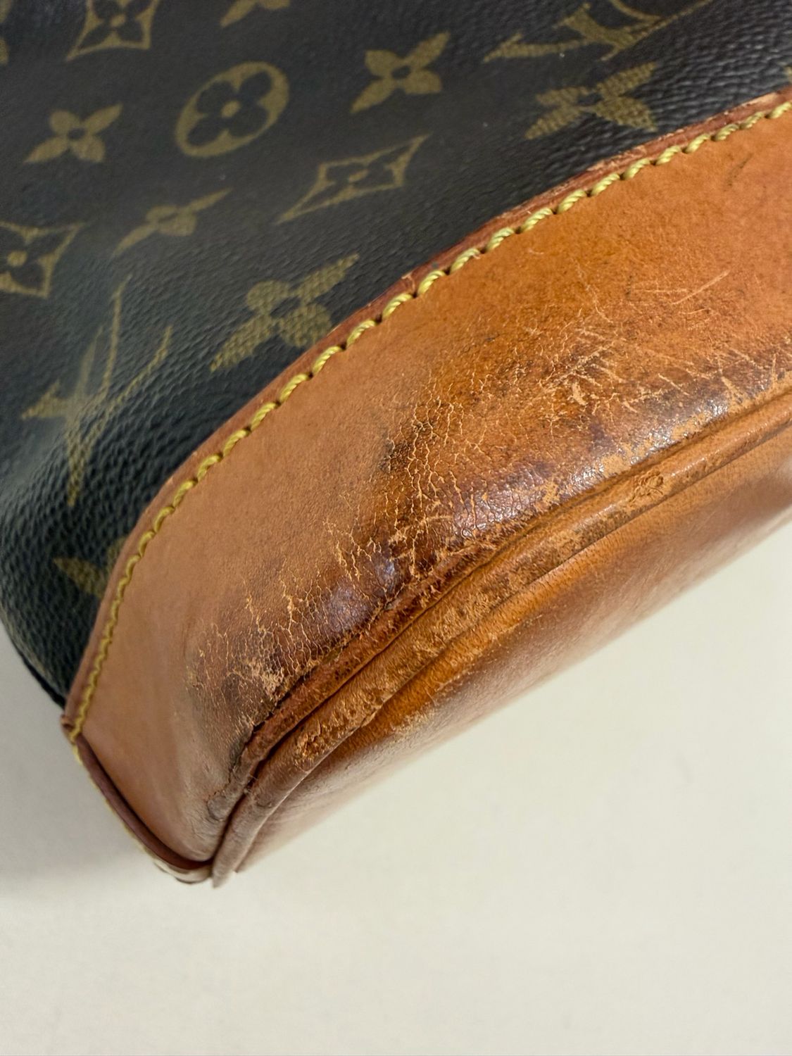 Louis Vuitton Monogram Alma Pm Top Handle Dome