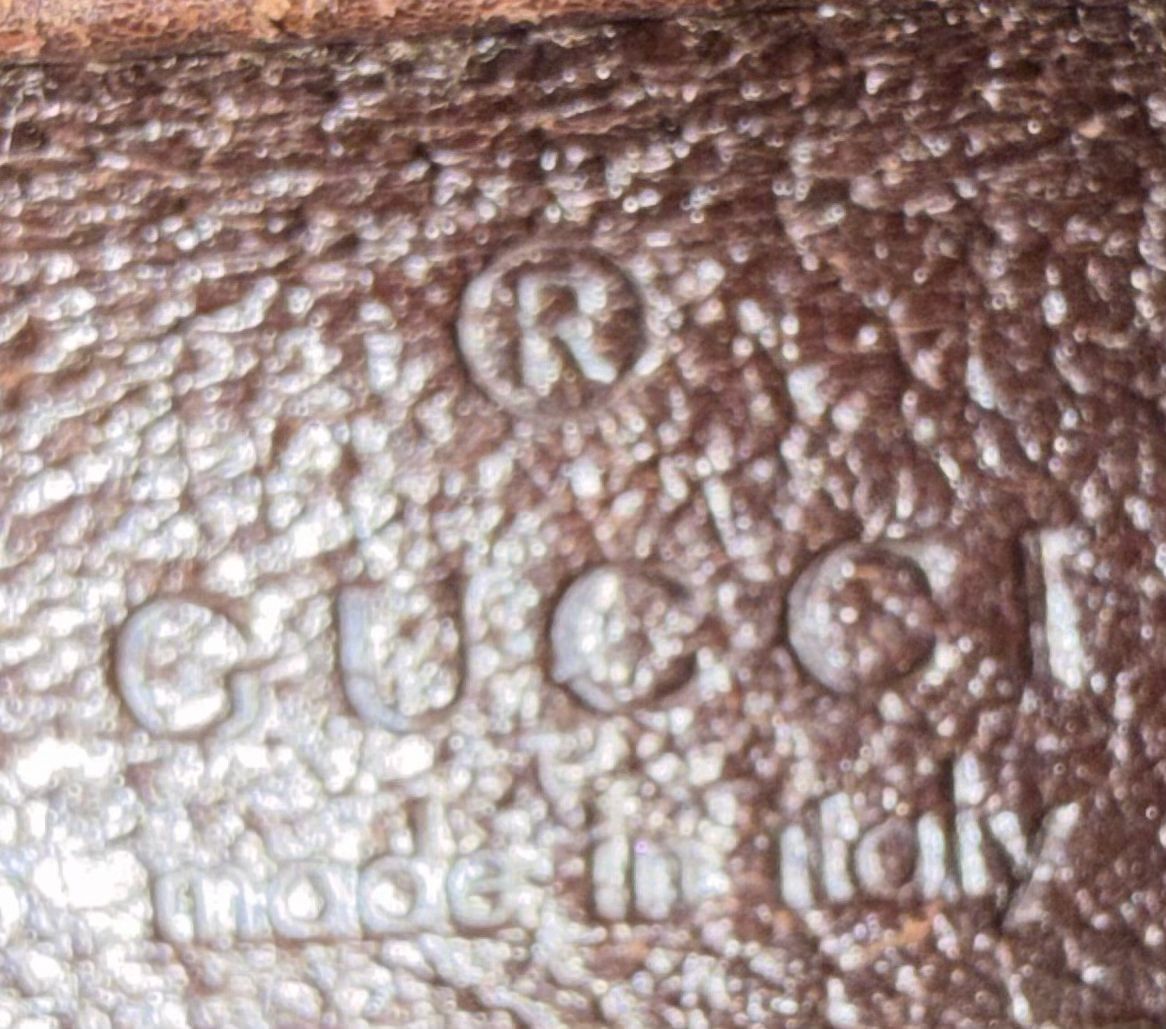 Gucci Monogram Canvas Flat Messenger Sling Crossbody Web Strap