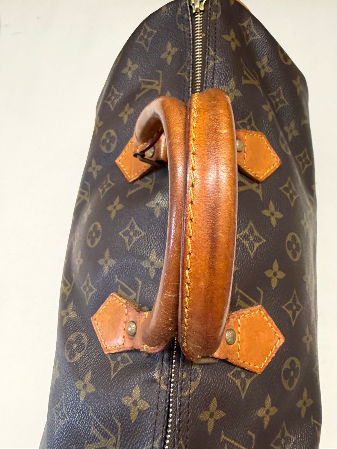 Louis Vuitton Monogram Speedy 35 Boston Satchel
