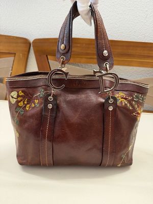 Christian Dior Vintage Romantique Tote Shoulder Bag