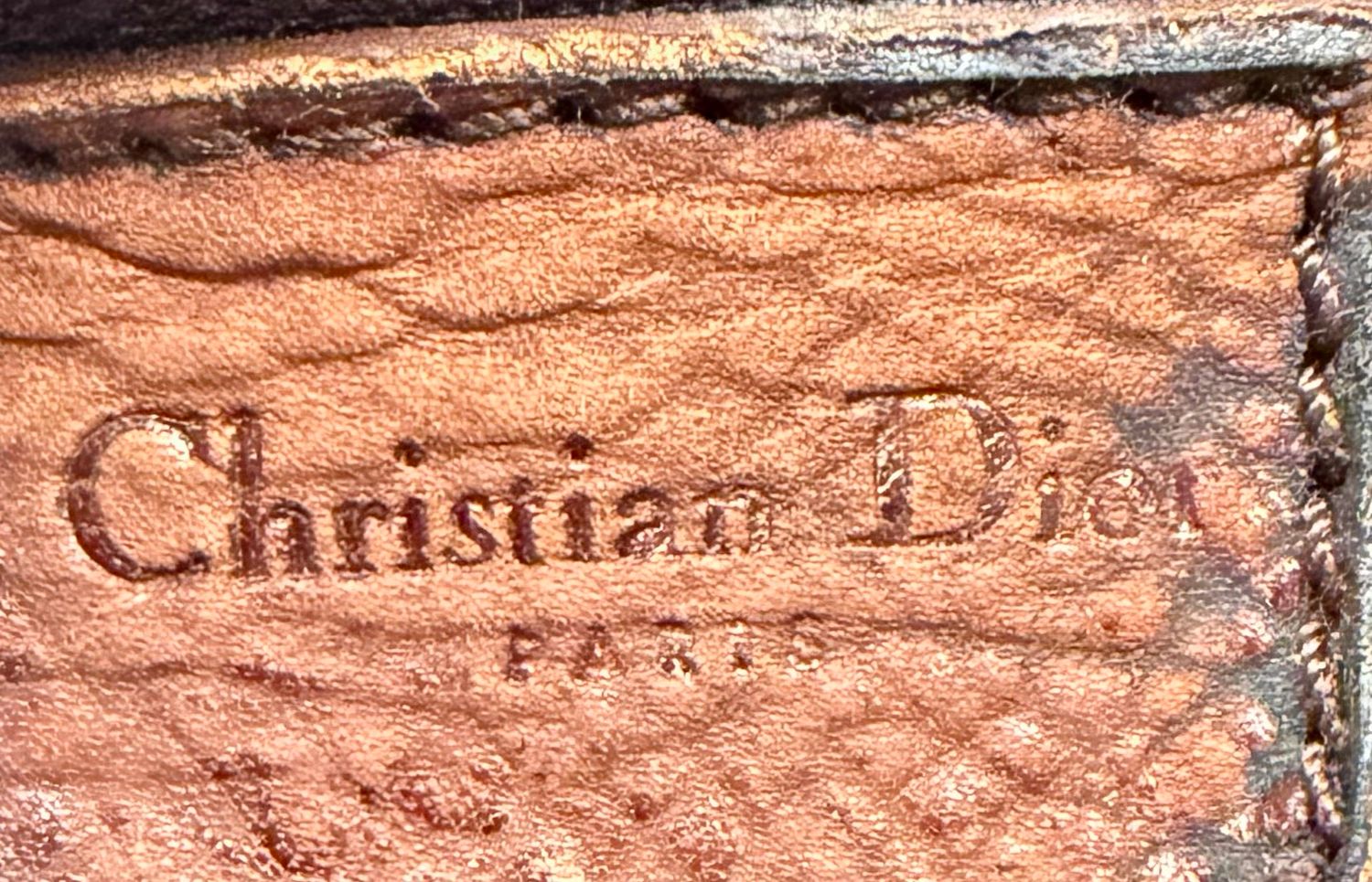 Christian Dior Vintage Romantique Tote Shoulder Bag