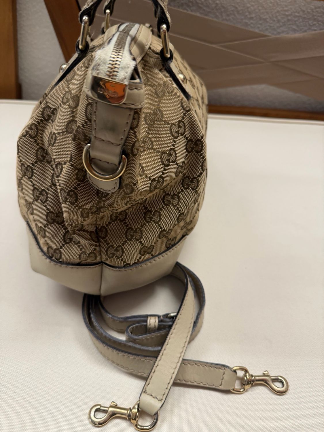 Gucci Monogram Sukey Crossbody Messenger