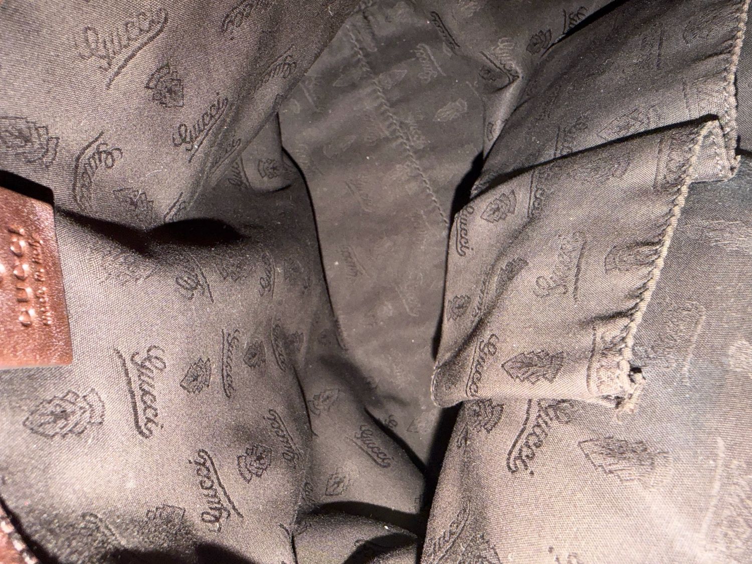 Gucci Monogram Canvas Vertical Tote Charm