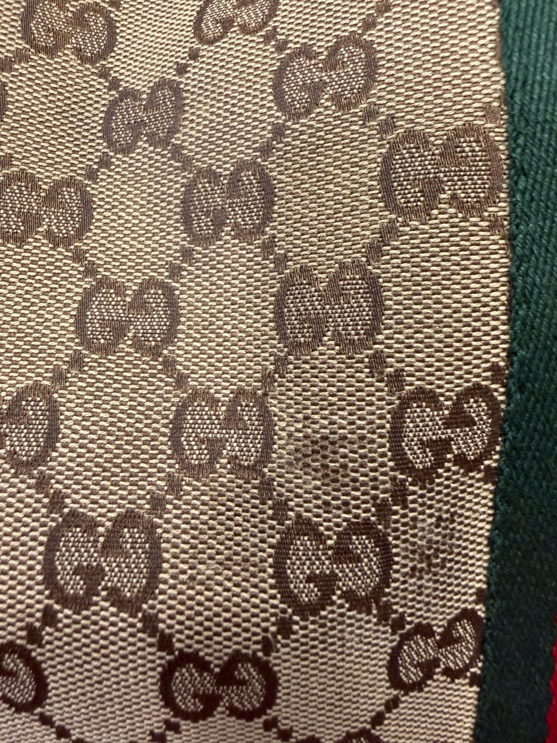 Gucci Monogram Canvas Joliceur Tote Shoulder Web