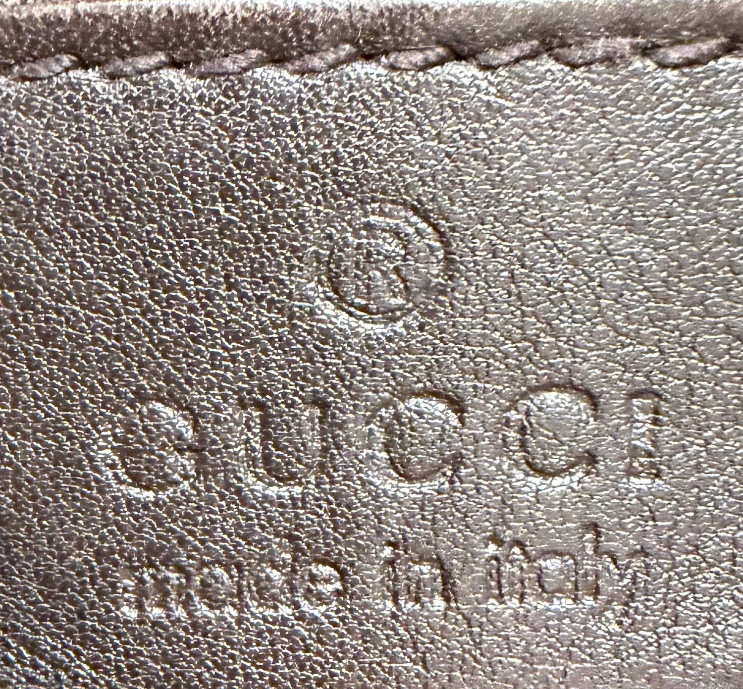 Gucci Monogram Signature Nylon Tote Dark Brown