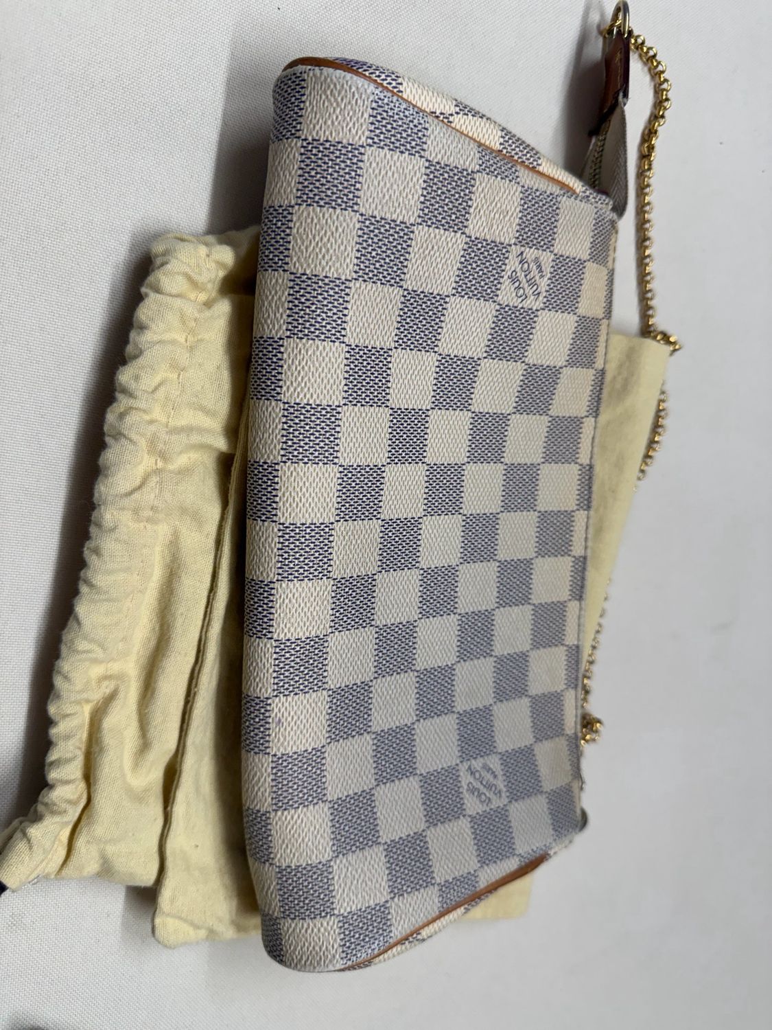 Louis Vuitton Eva Azur Shoulder Hobo