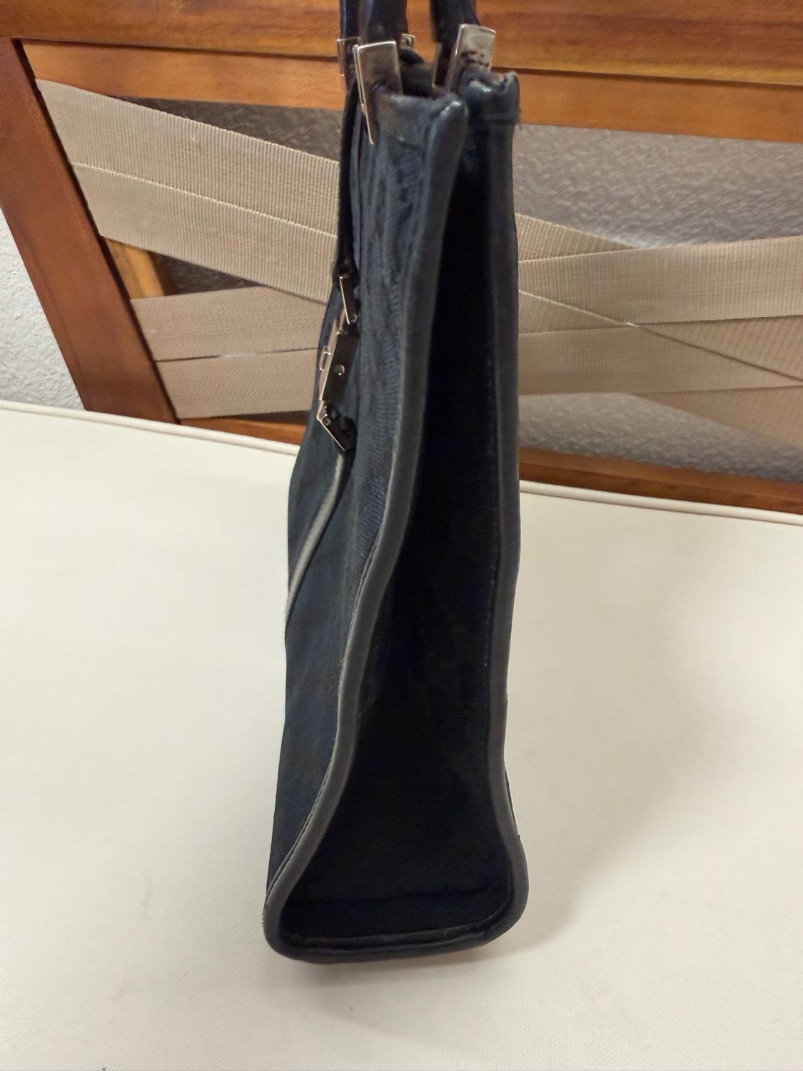 Gucci Monogram Canvas Jackie Black