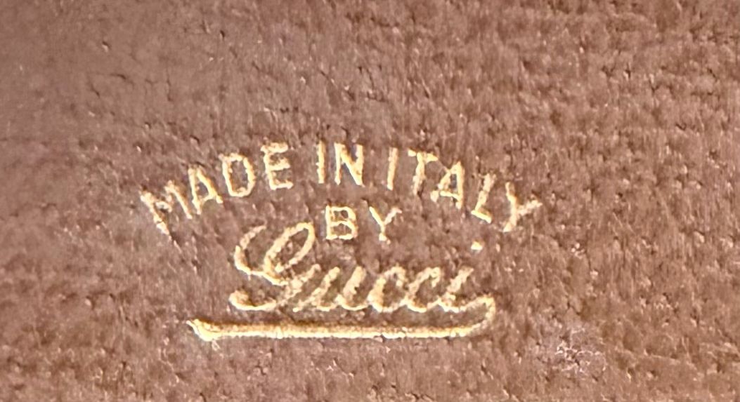 Gucci Vintage Structured Hobo Shoulder Sling