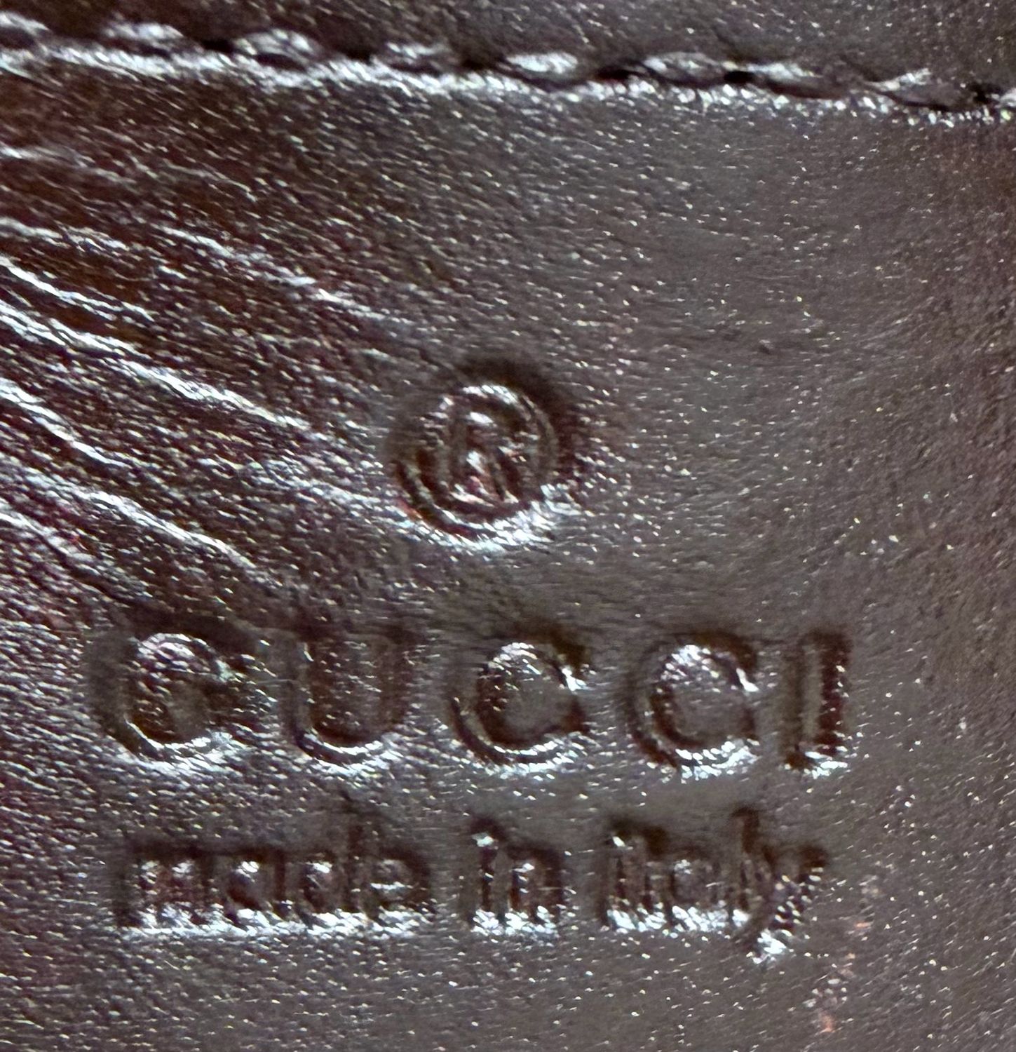 Gucci Monogram Canvas Heart Bit Tote Sling