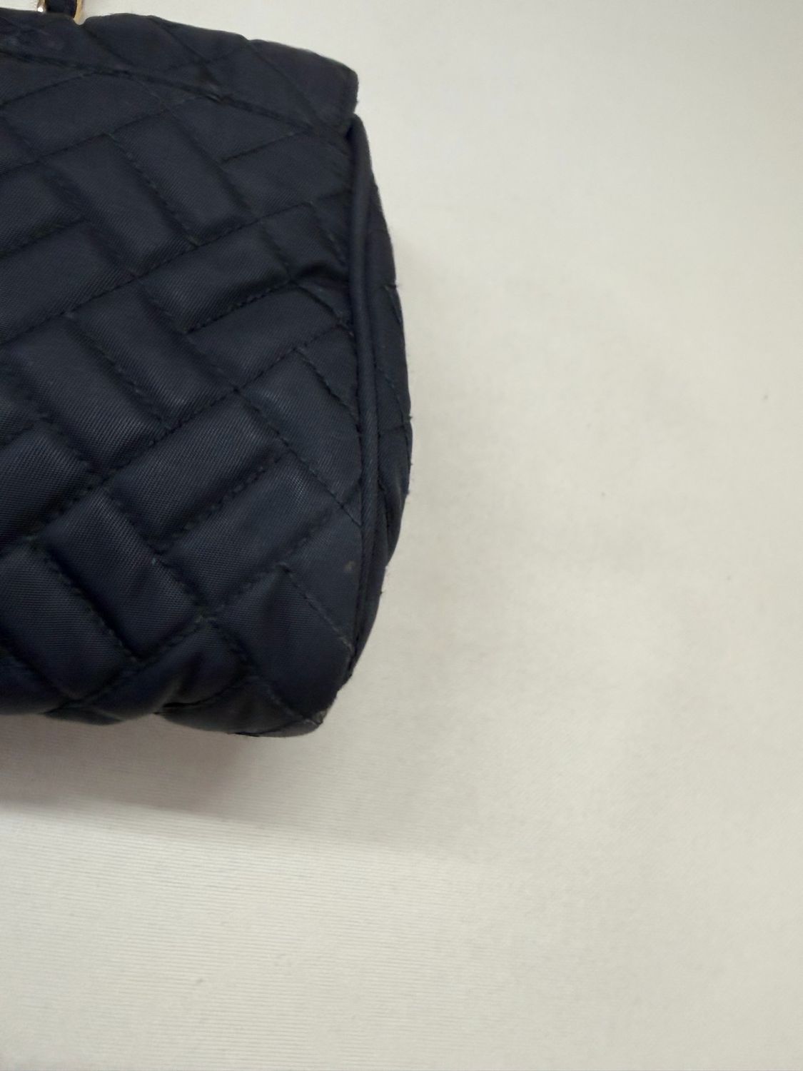 Prada Quilted Tessuto Impuntu Flap Crossbody Messenger