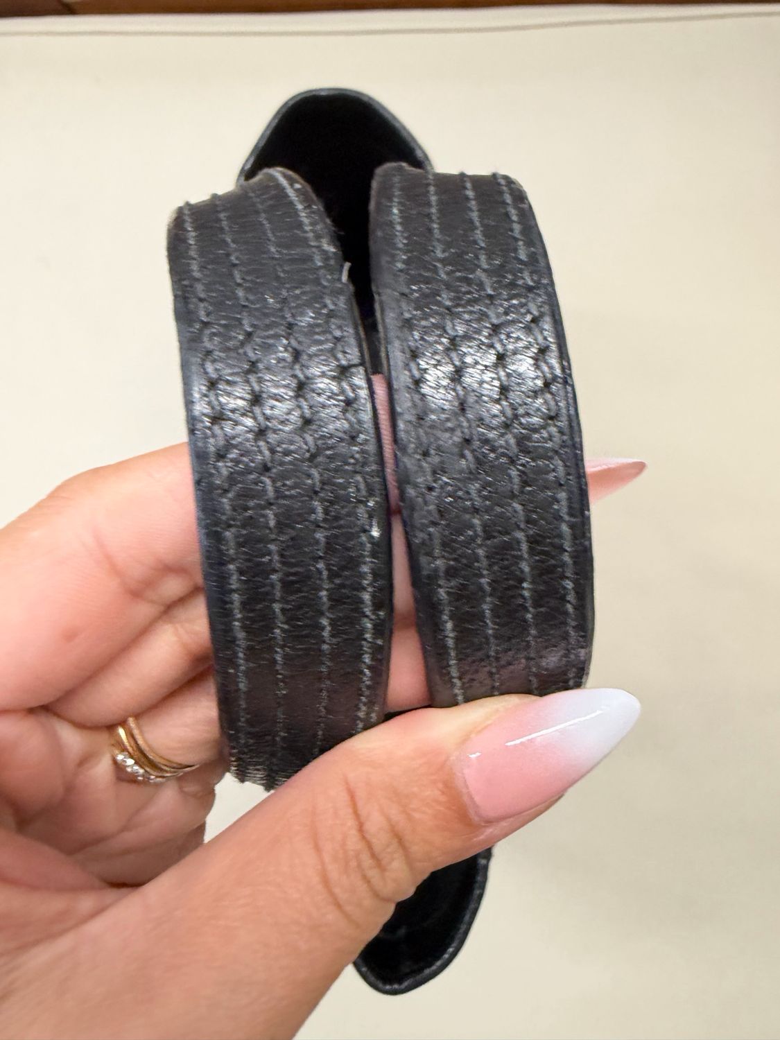 Gucci Monogram Canvas Tote Shoulder in Black