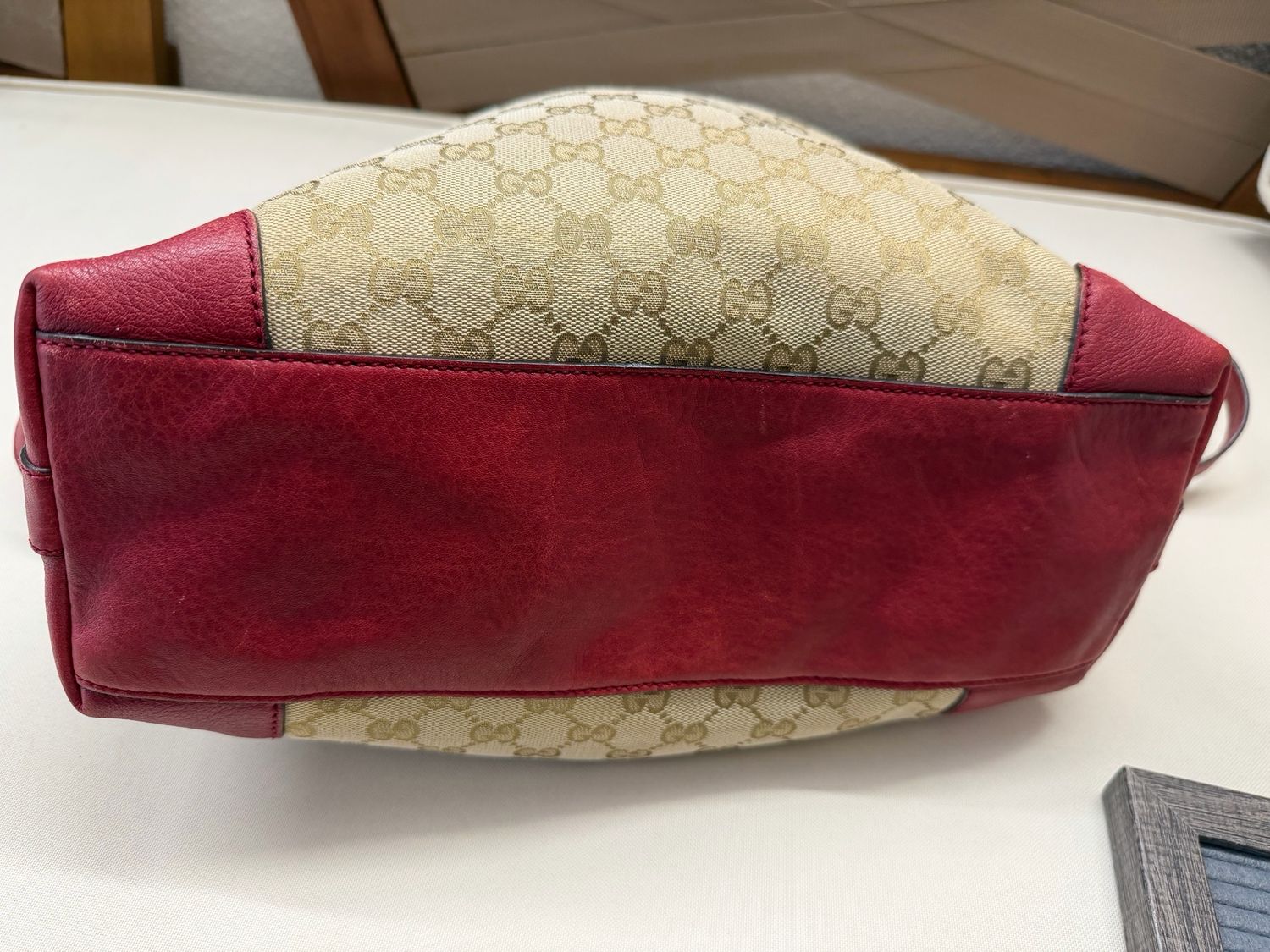 Gucci Monogram Canvas Miss GG Hobo Shoulder Sling