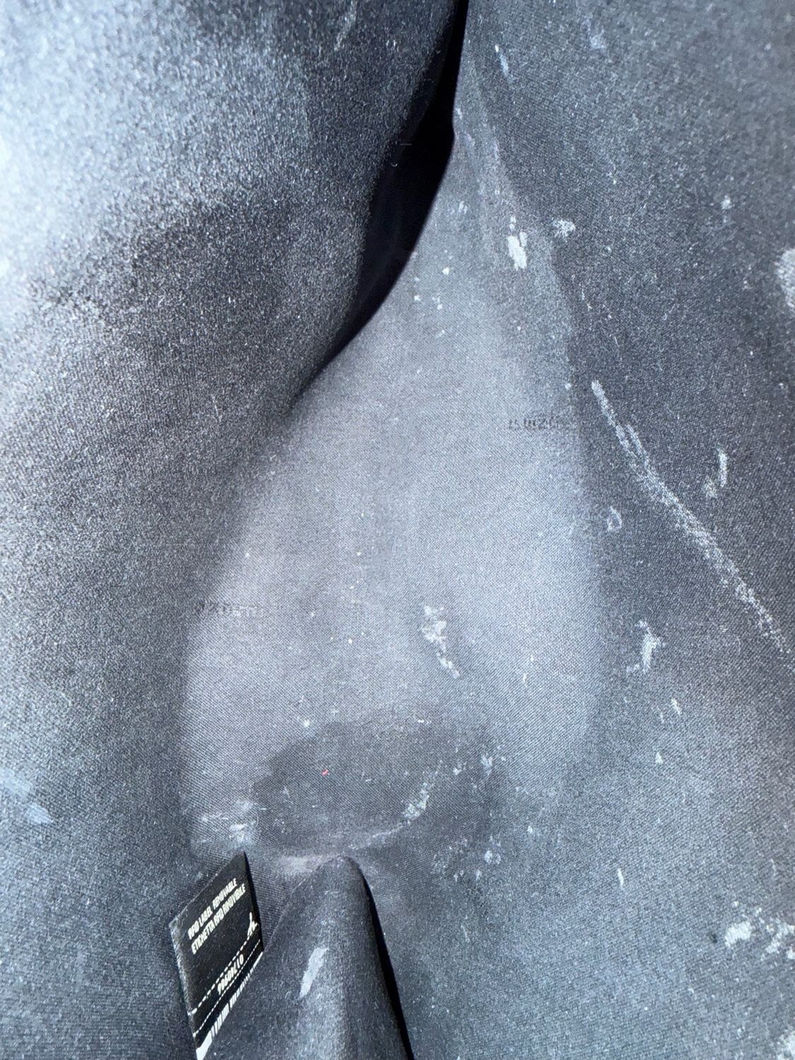 Fendi Clutch Ziparound Pouch Black Apple Shearling