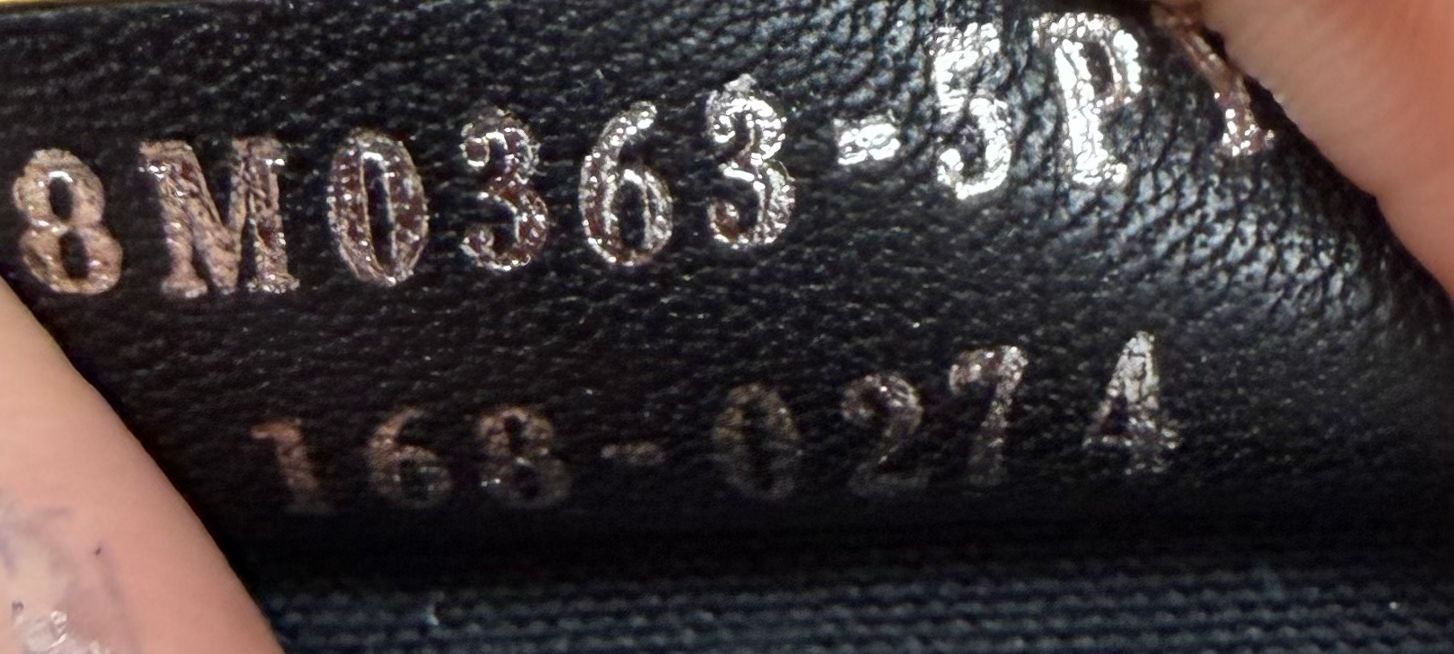 Fendi Clutch Ziparound Pouch Black Apple Shearling