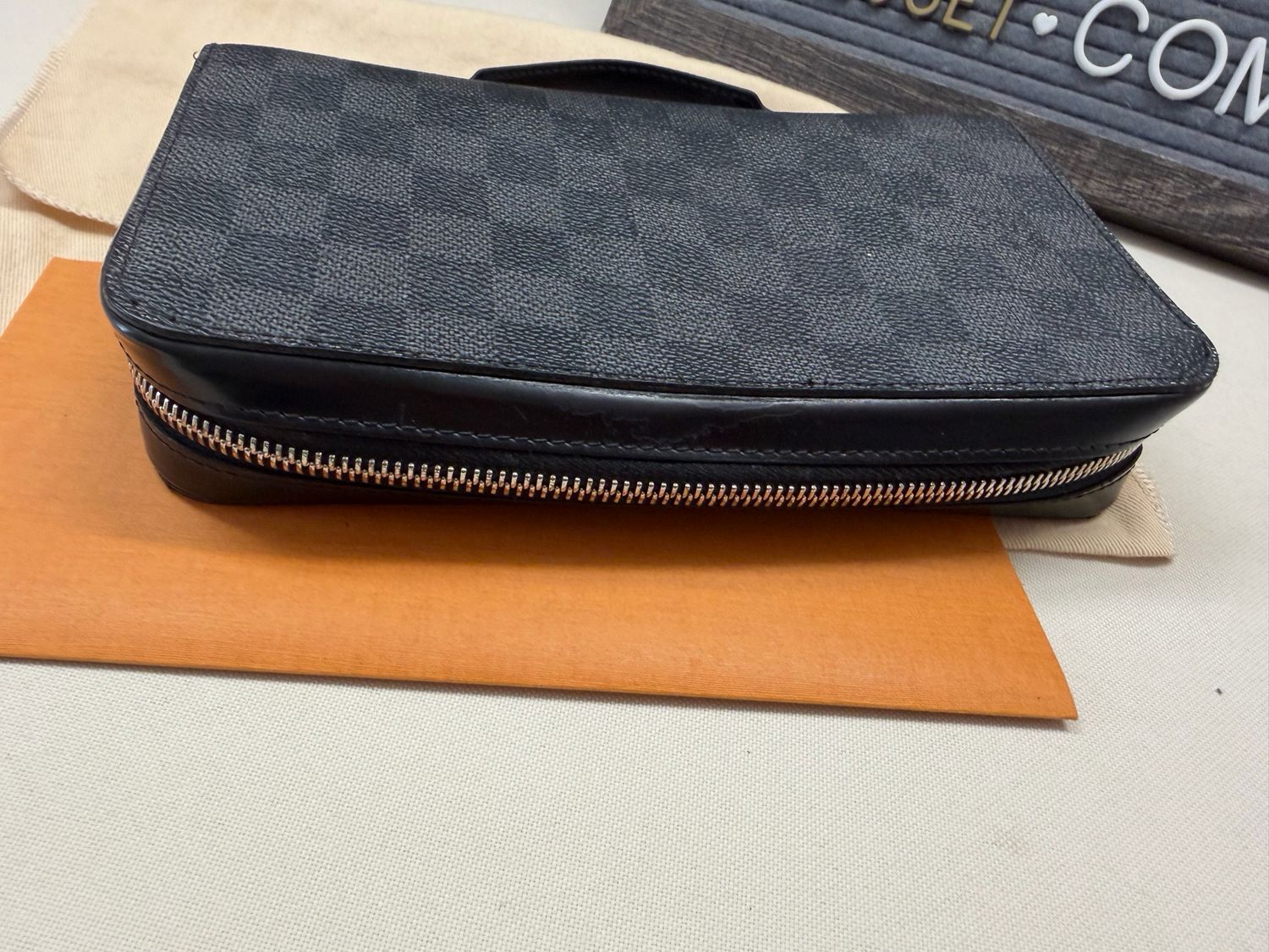 Louis Vuitton Damier Graphite Zippy XL