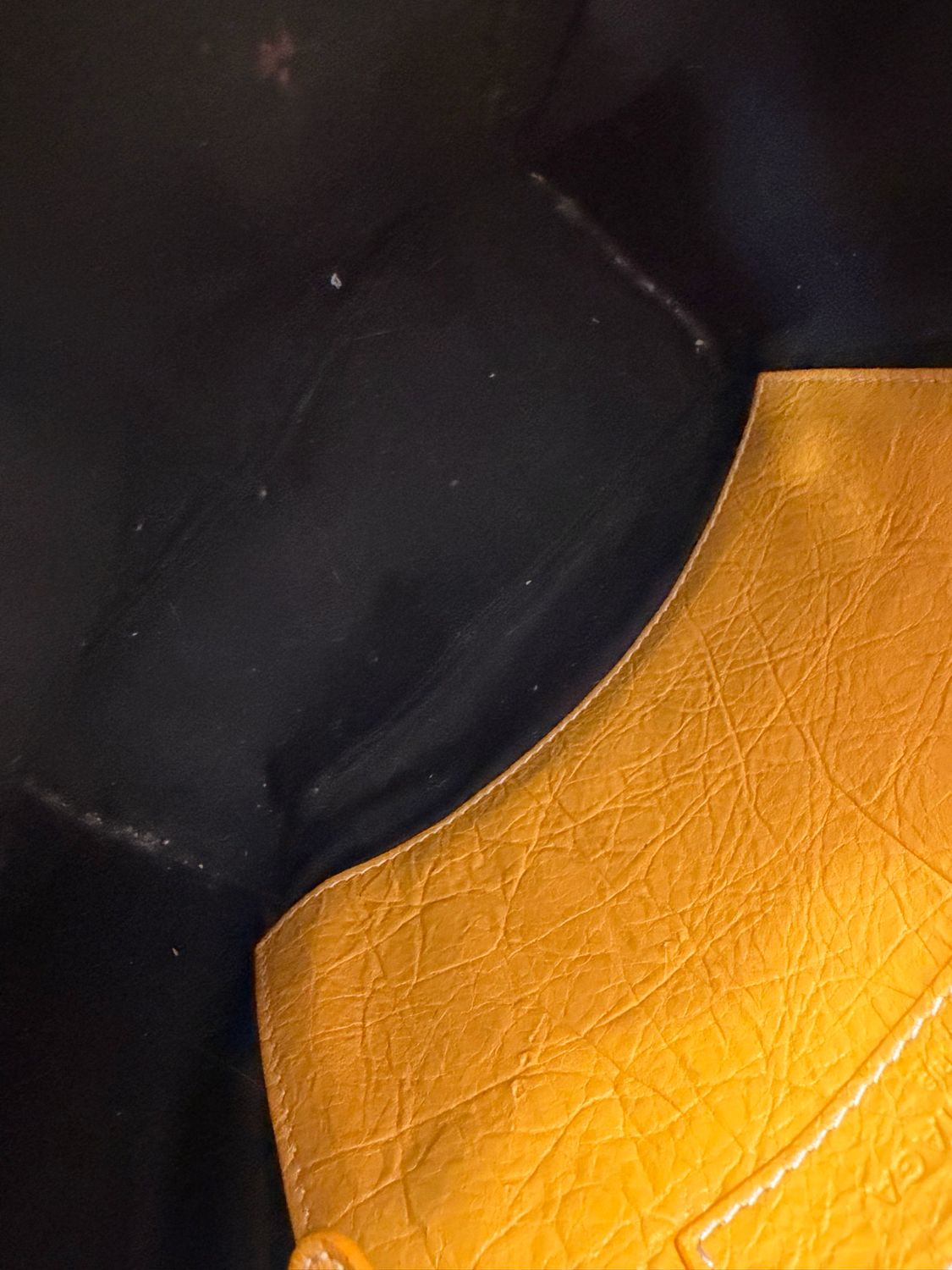 Balenciaga Bazar S Shopper Tote Sling Crossbody in Yellow